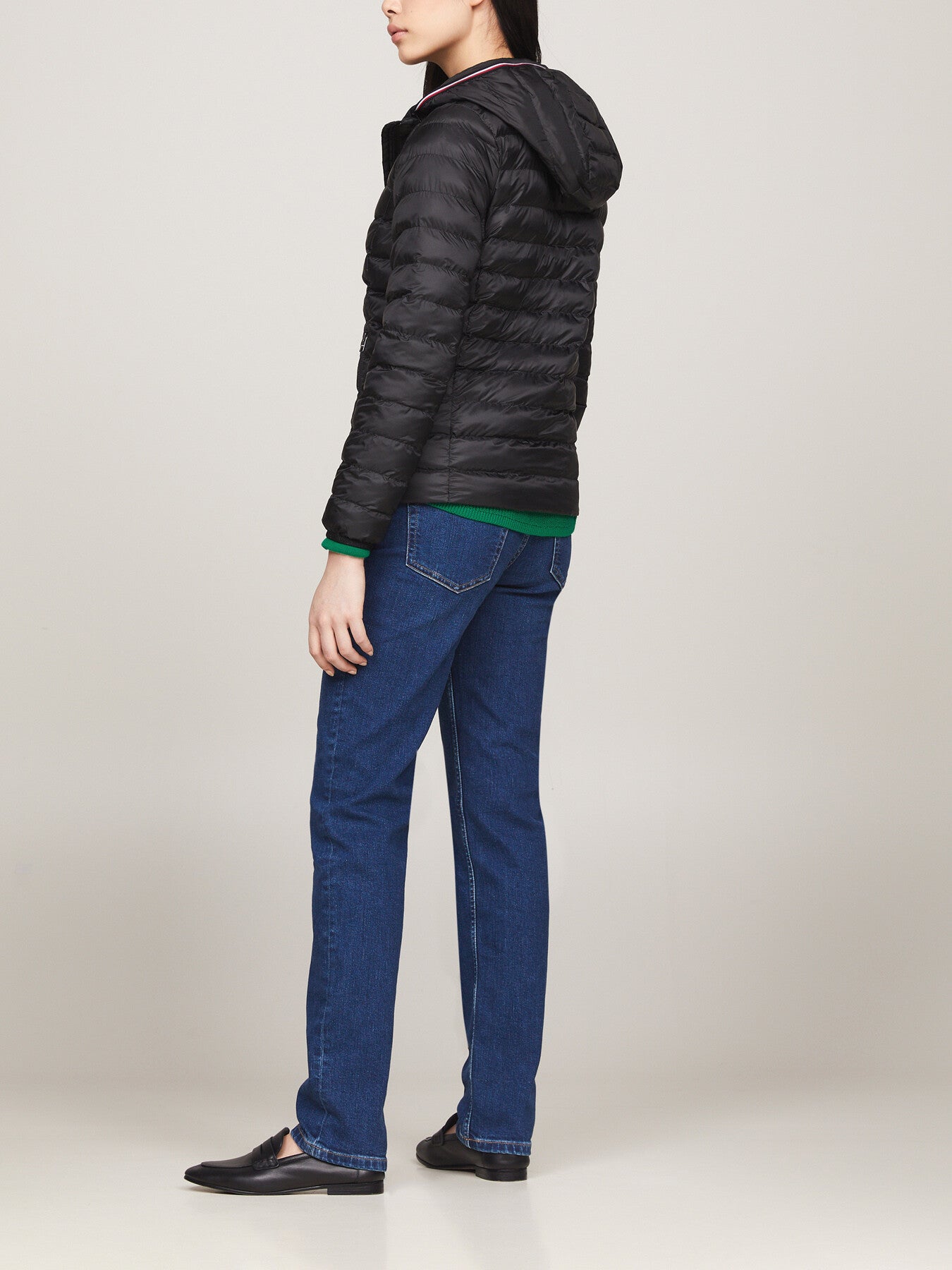 Down-Filled Hooded Zip-Thru Jacket