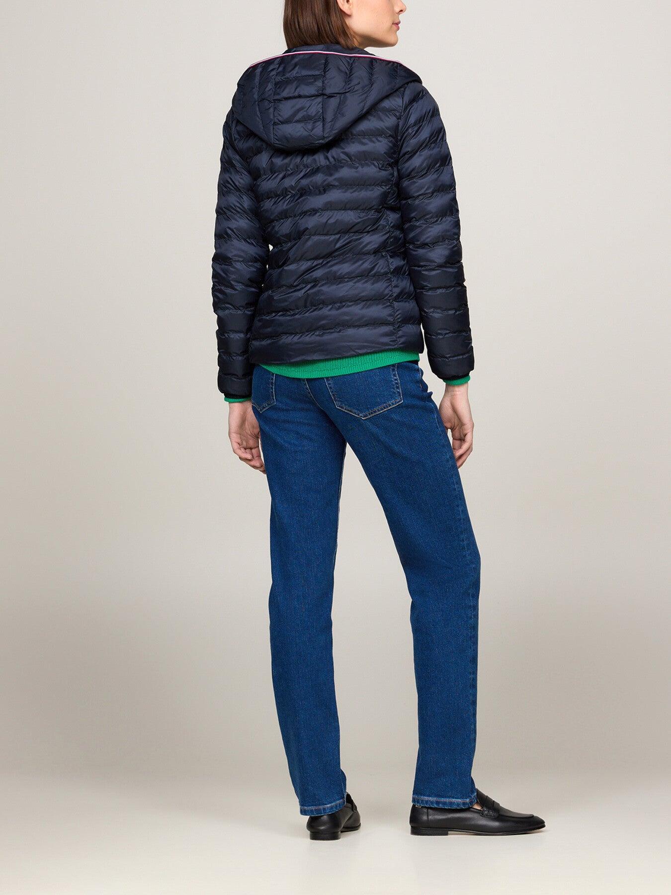 Down-Filled Hooded Zip-Thru Jacket