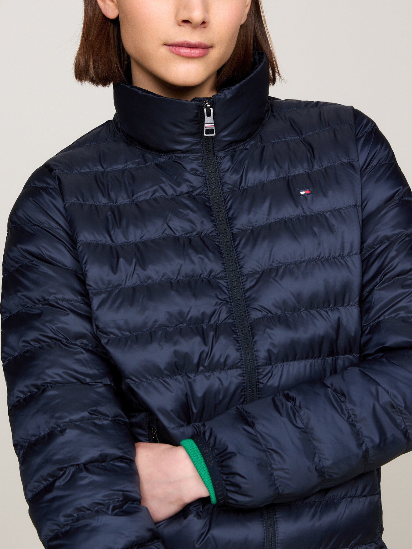 Down-Filled Hooded Zip-Thru Jacket