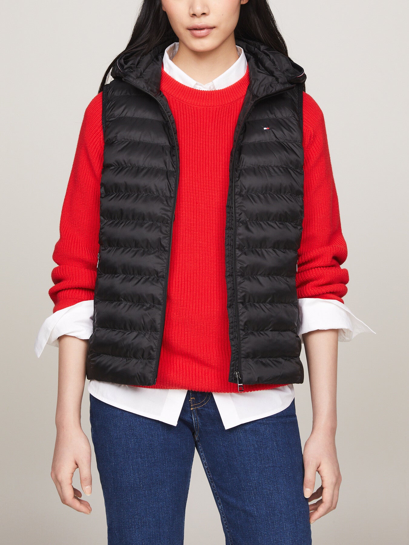 Down-Filled Quilted Vest