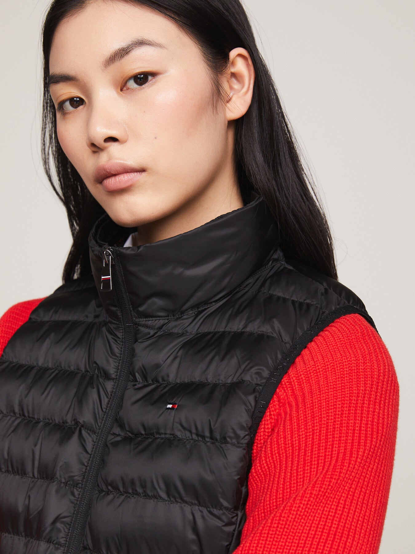 Down-Filled Quilted Vest