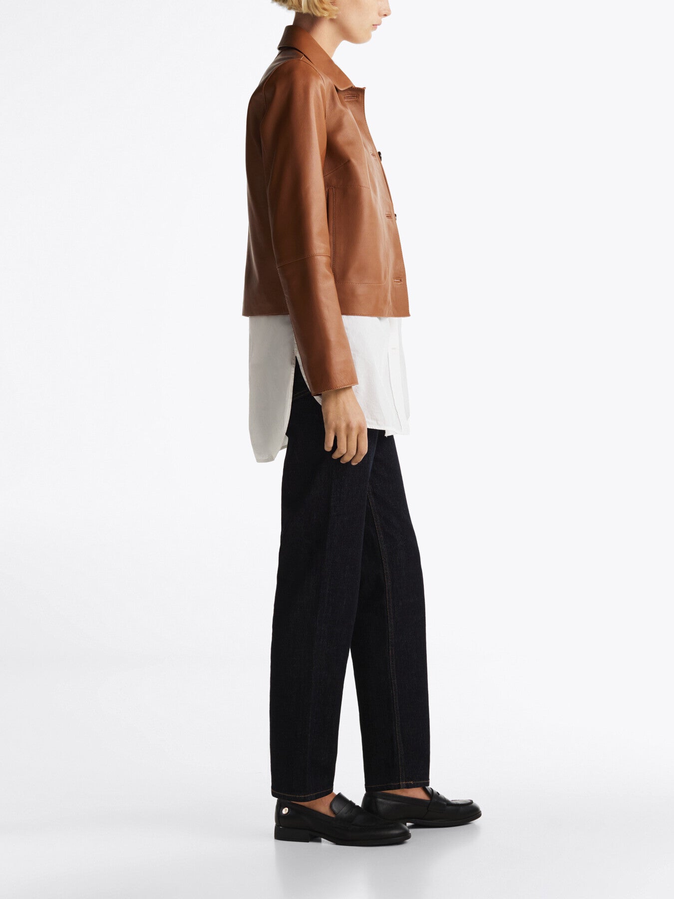 Mid Rise Classic Straight Jeans