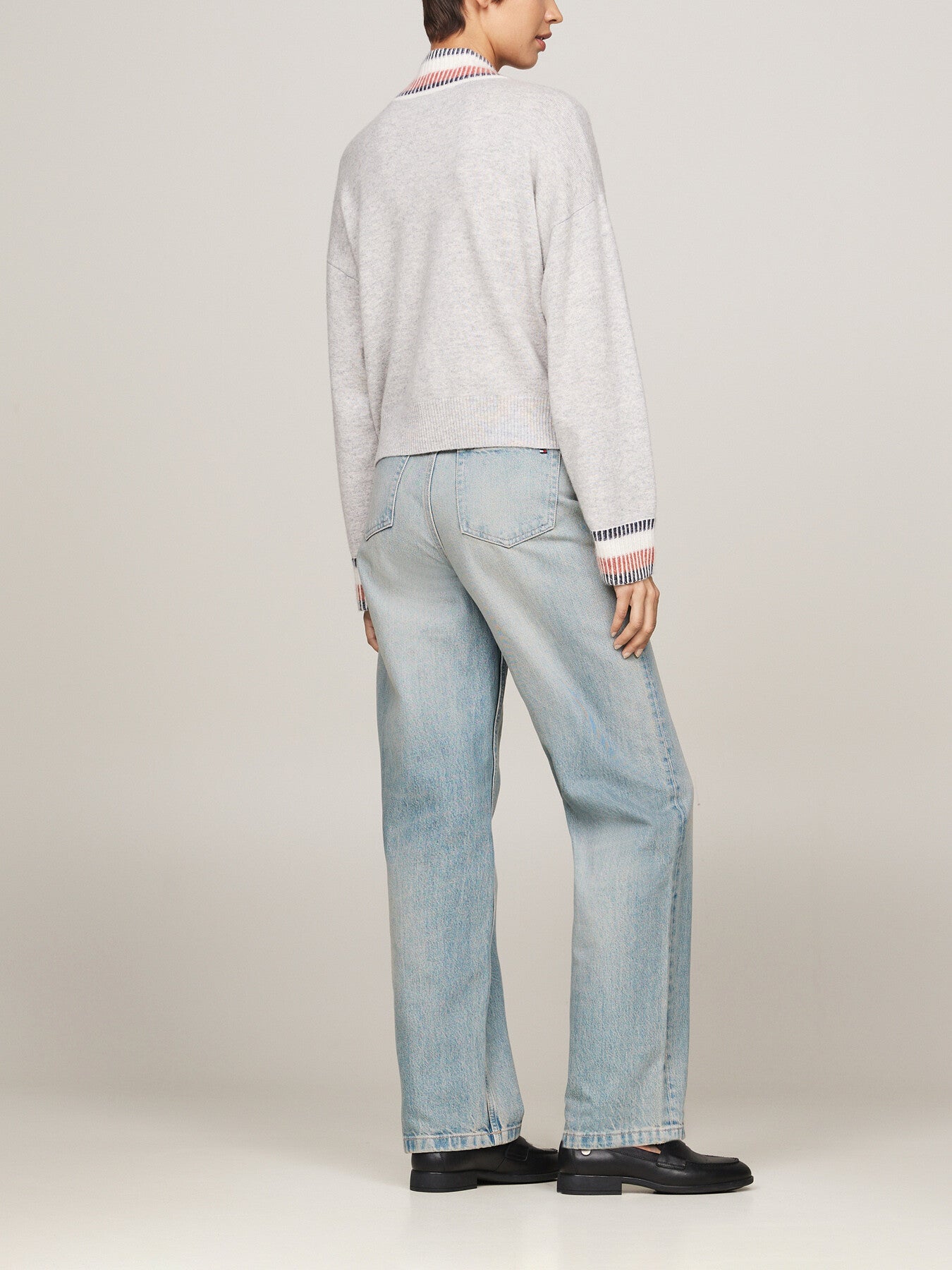 Mock Turtleneck Jumper with Cashmere