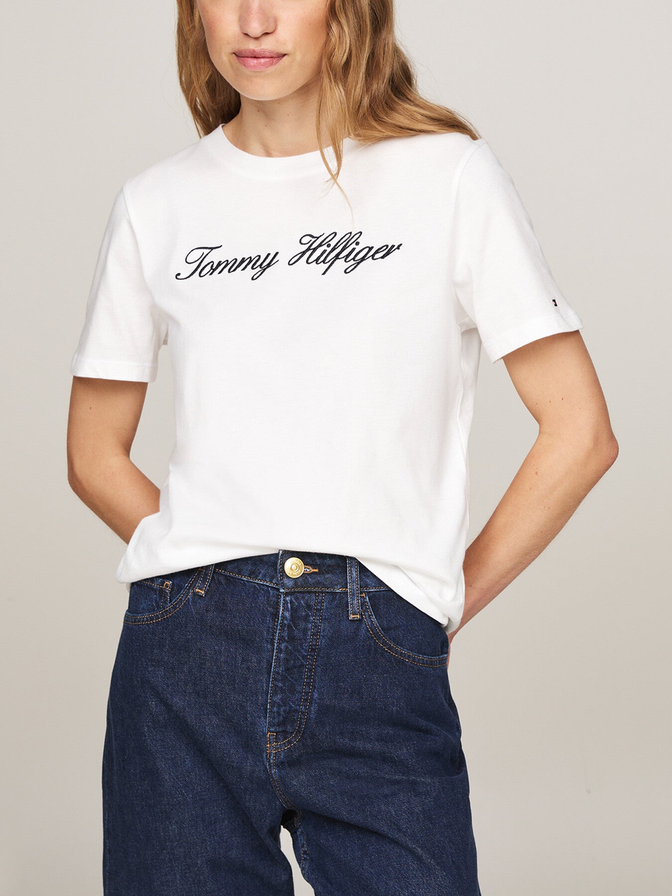 Logo T-Shirt Ecru