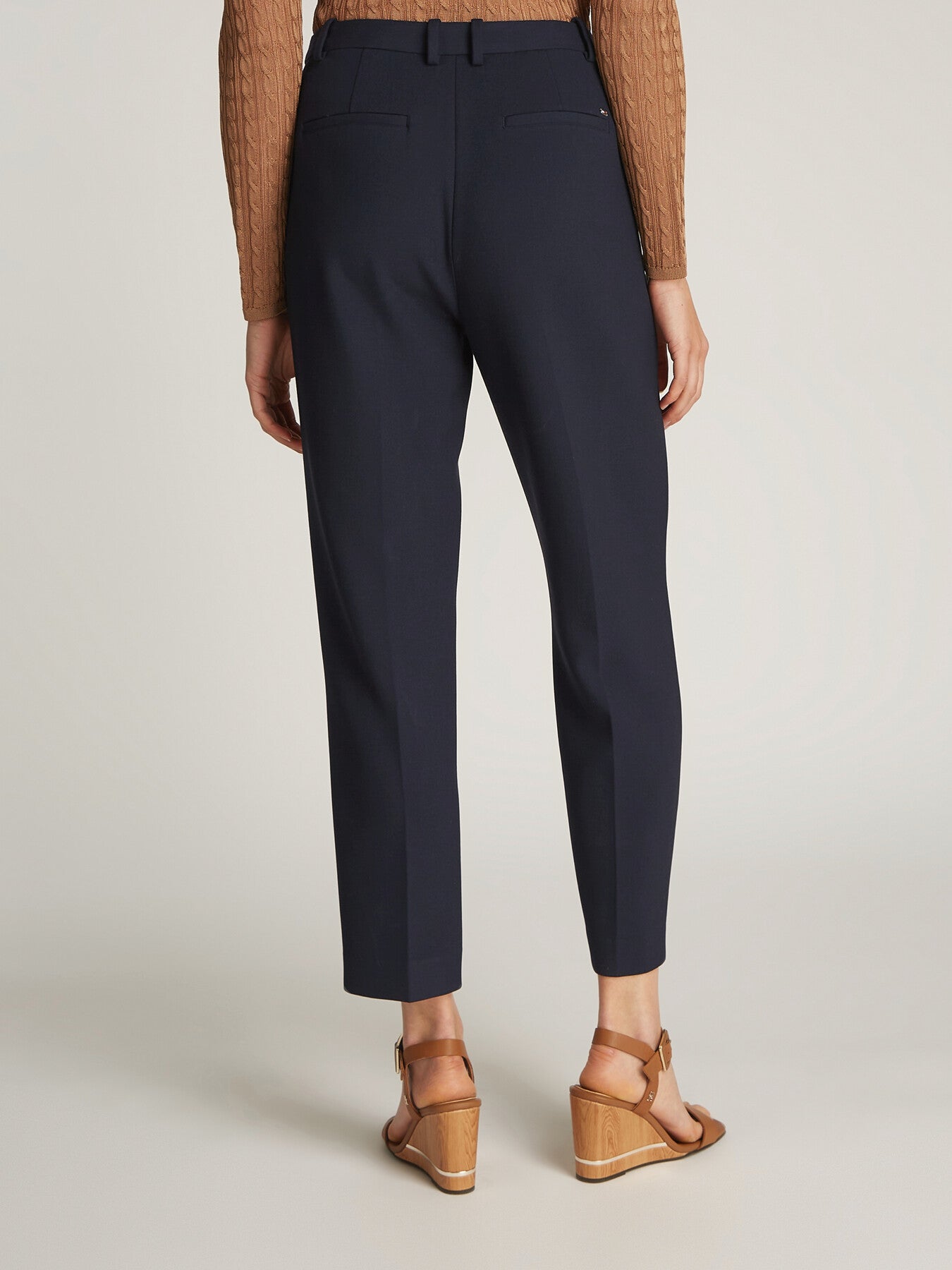 Slim Straight Trousers
