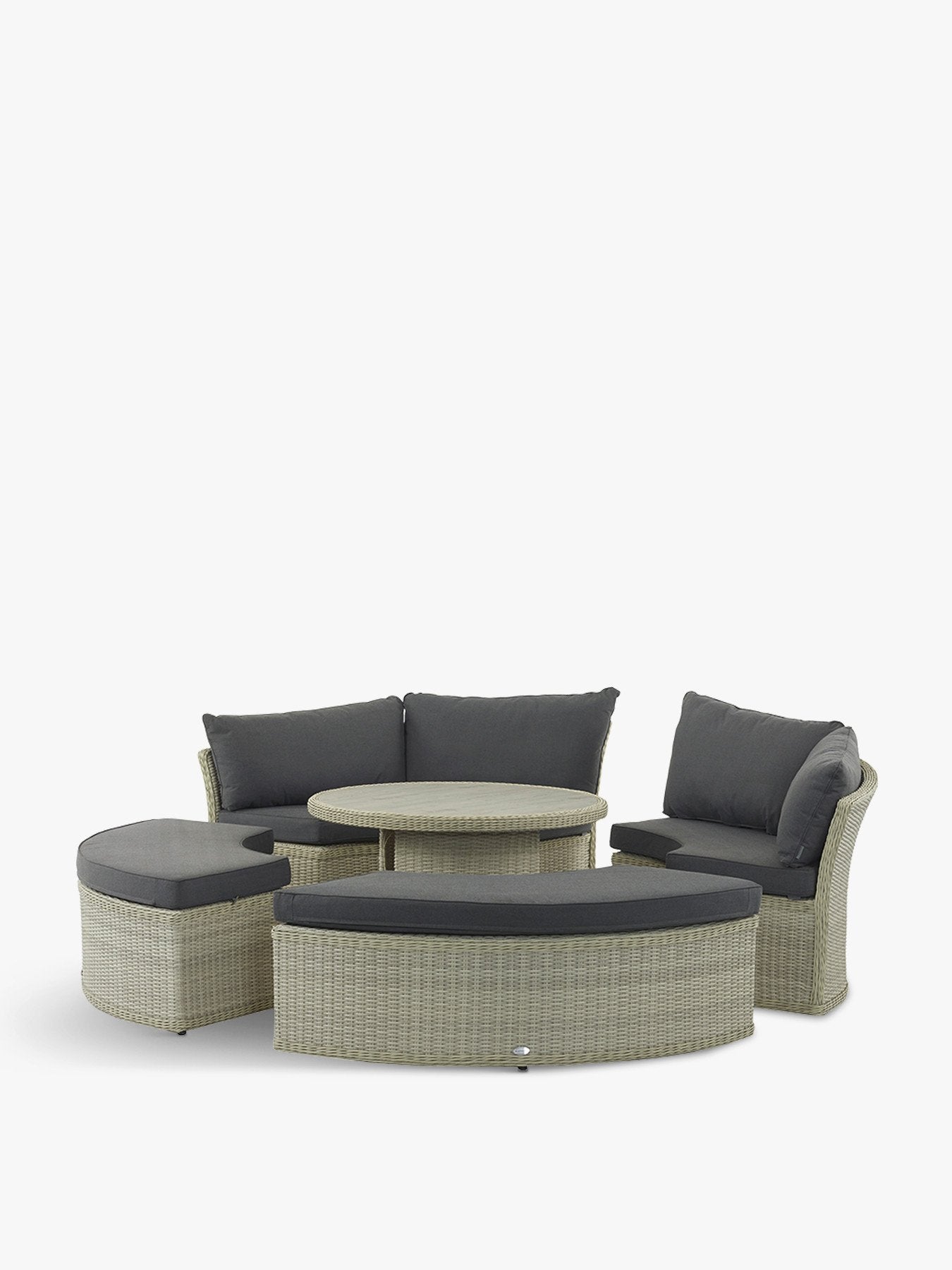 Monterey Large Modular Casual Dining Table Set