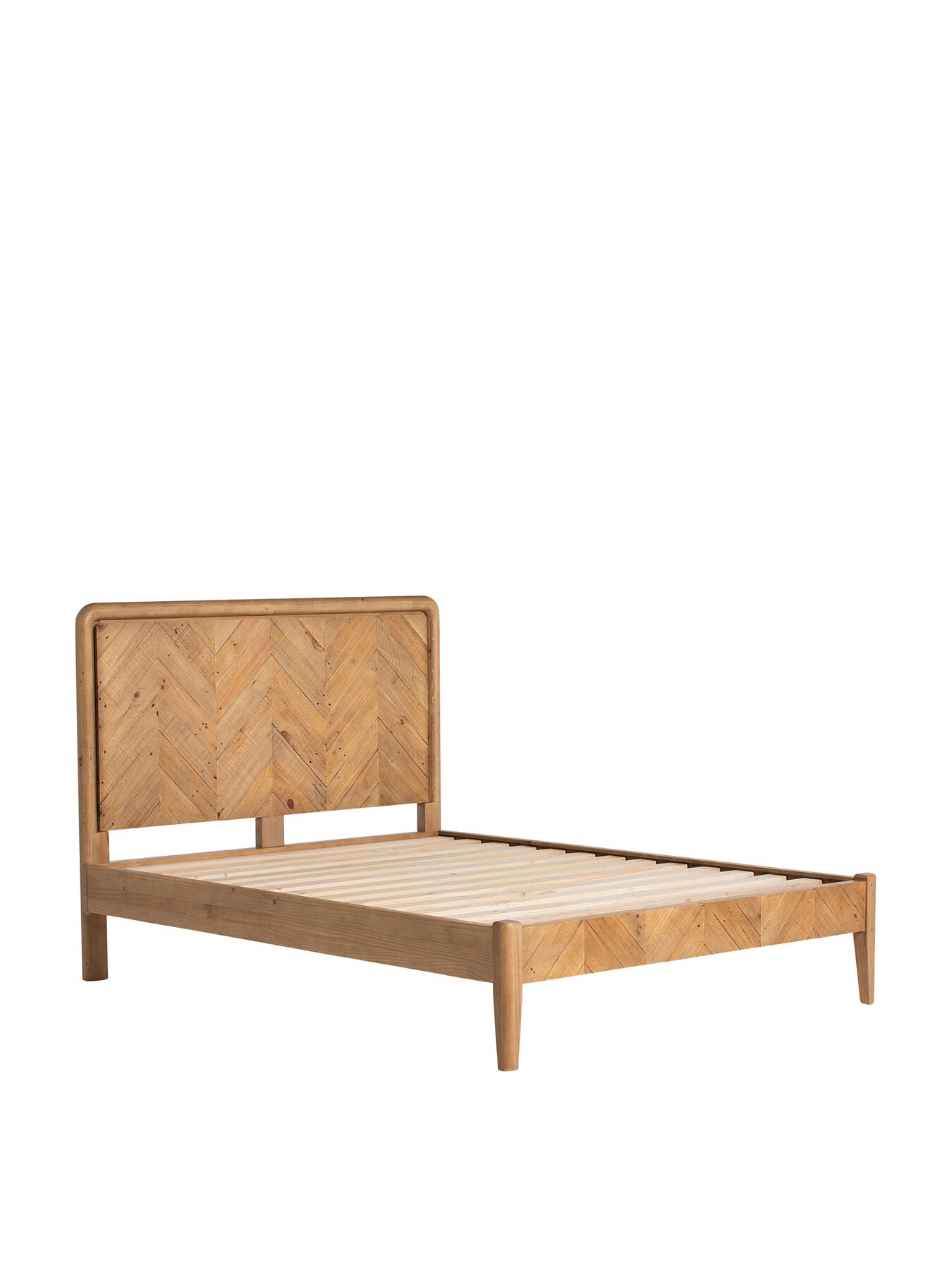 Bevan Reclaimed Wood King Bed Frame