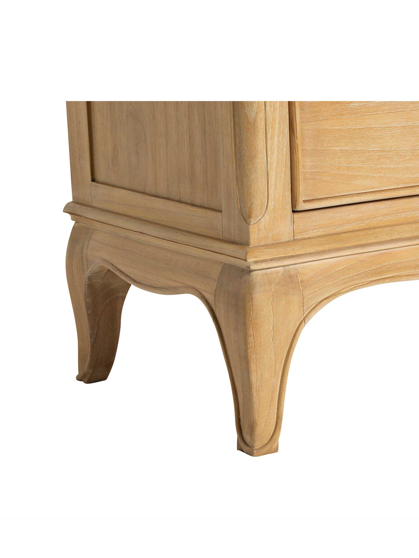 Cecile Light Wooden French Style 6 Drawer Chest