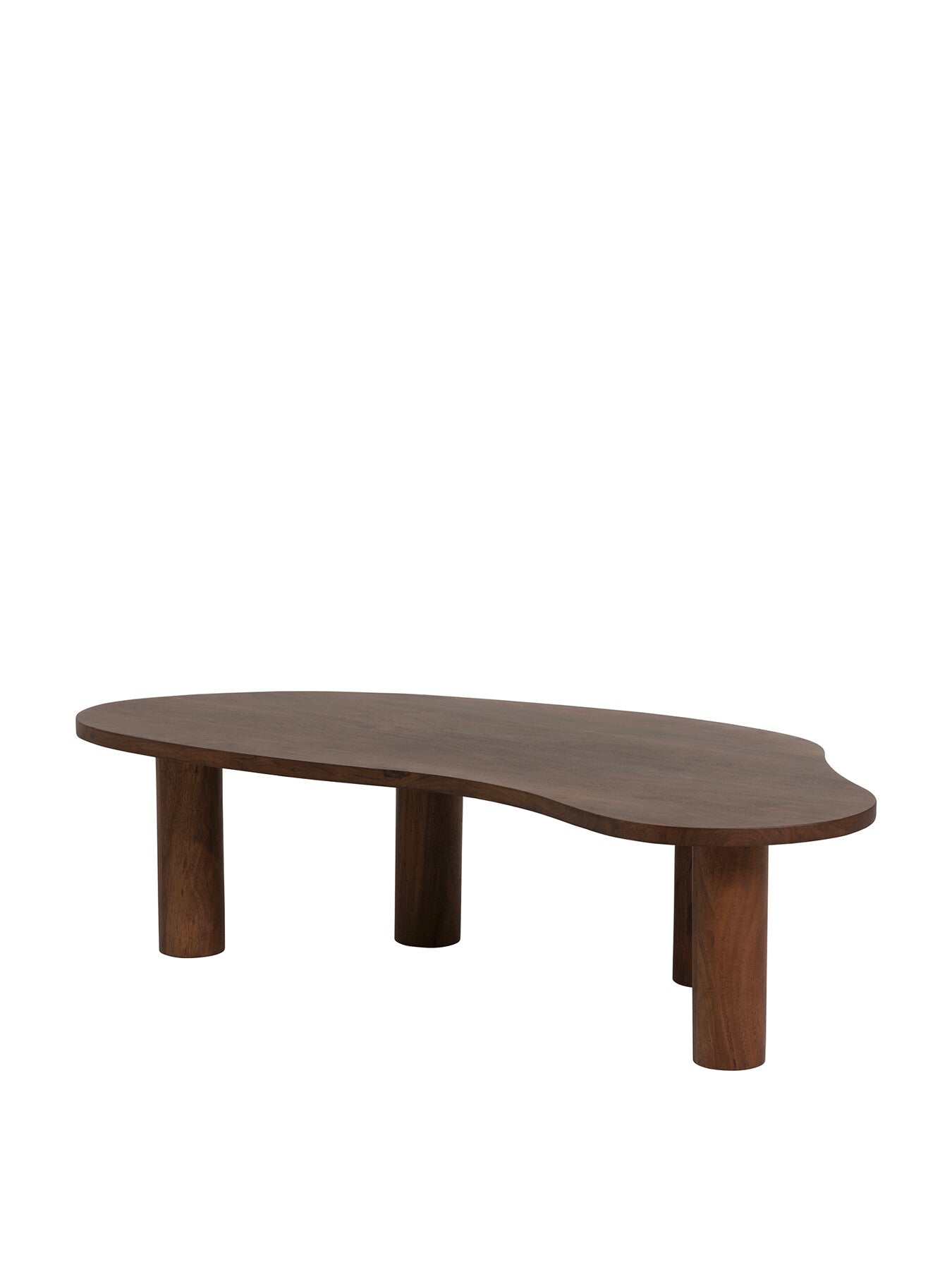 Canova Wood Organic Shape Coffee Table