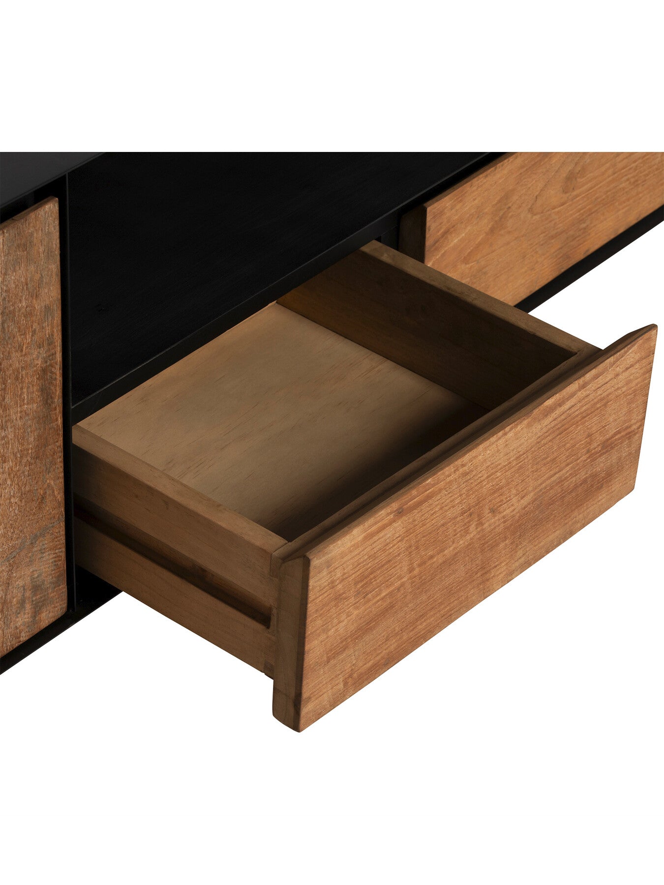 Syracuse Wood 2 Drawer 2 Door Tv Unit