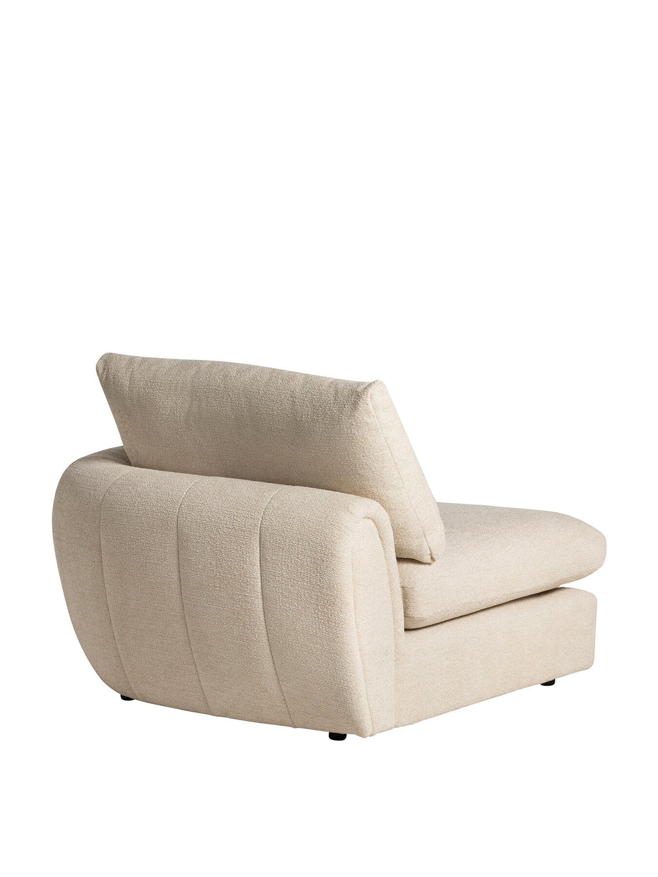 Damaris Fabric Modular 1 Seat Sofa Unit With Right A