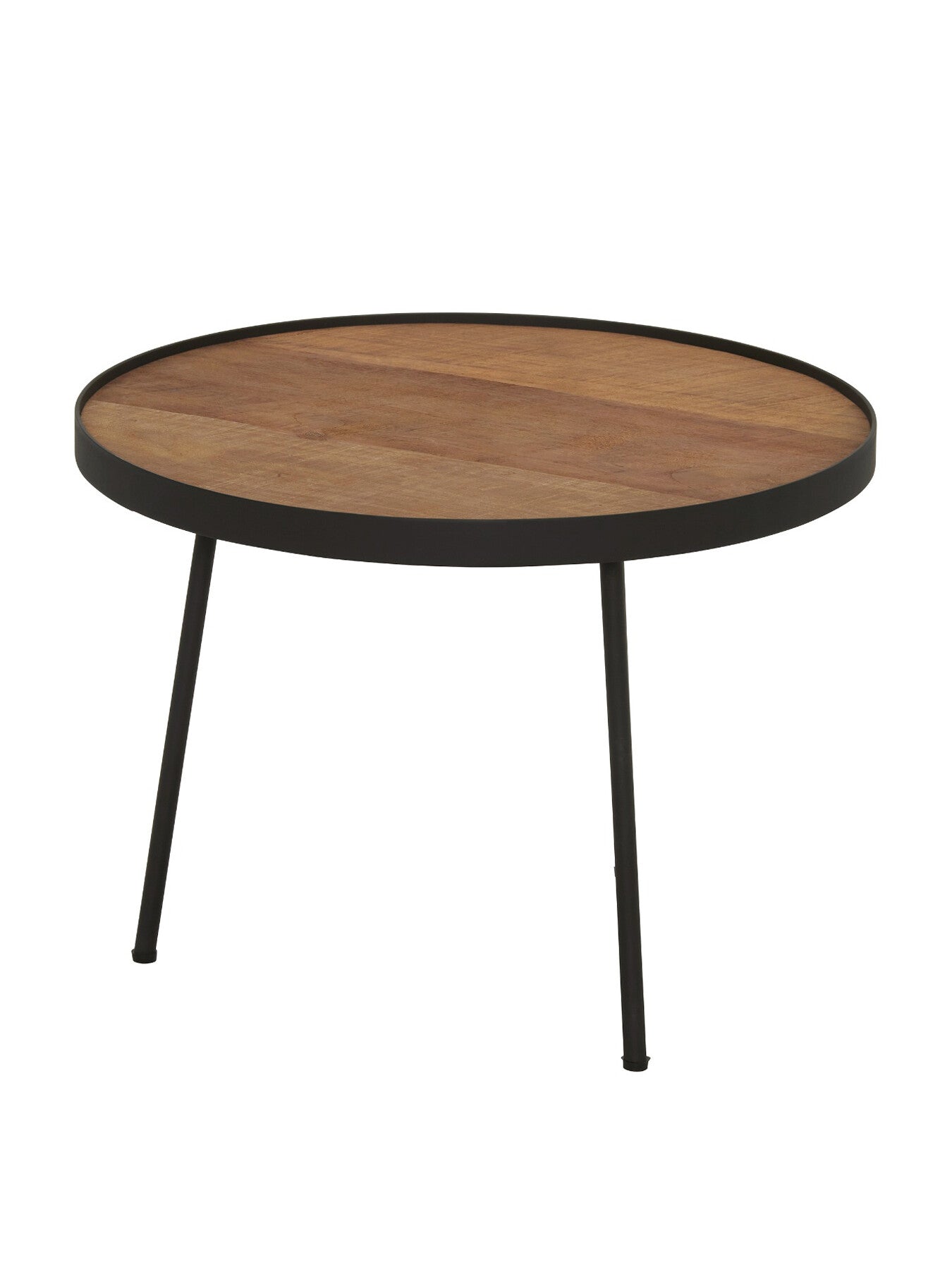 Fika Round Set Of 3 Wooden Coffee Tables