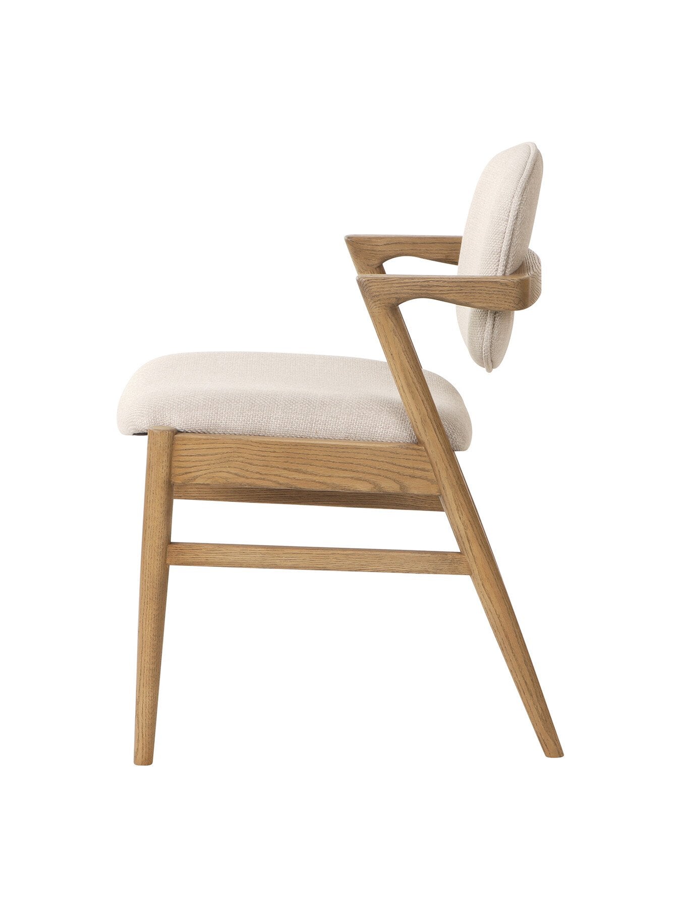 Neutral Fleming Neutral Fabric Dining Chair