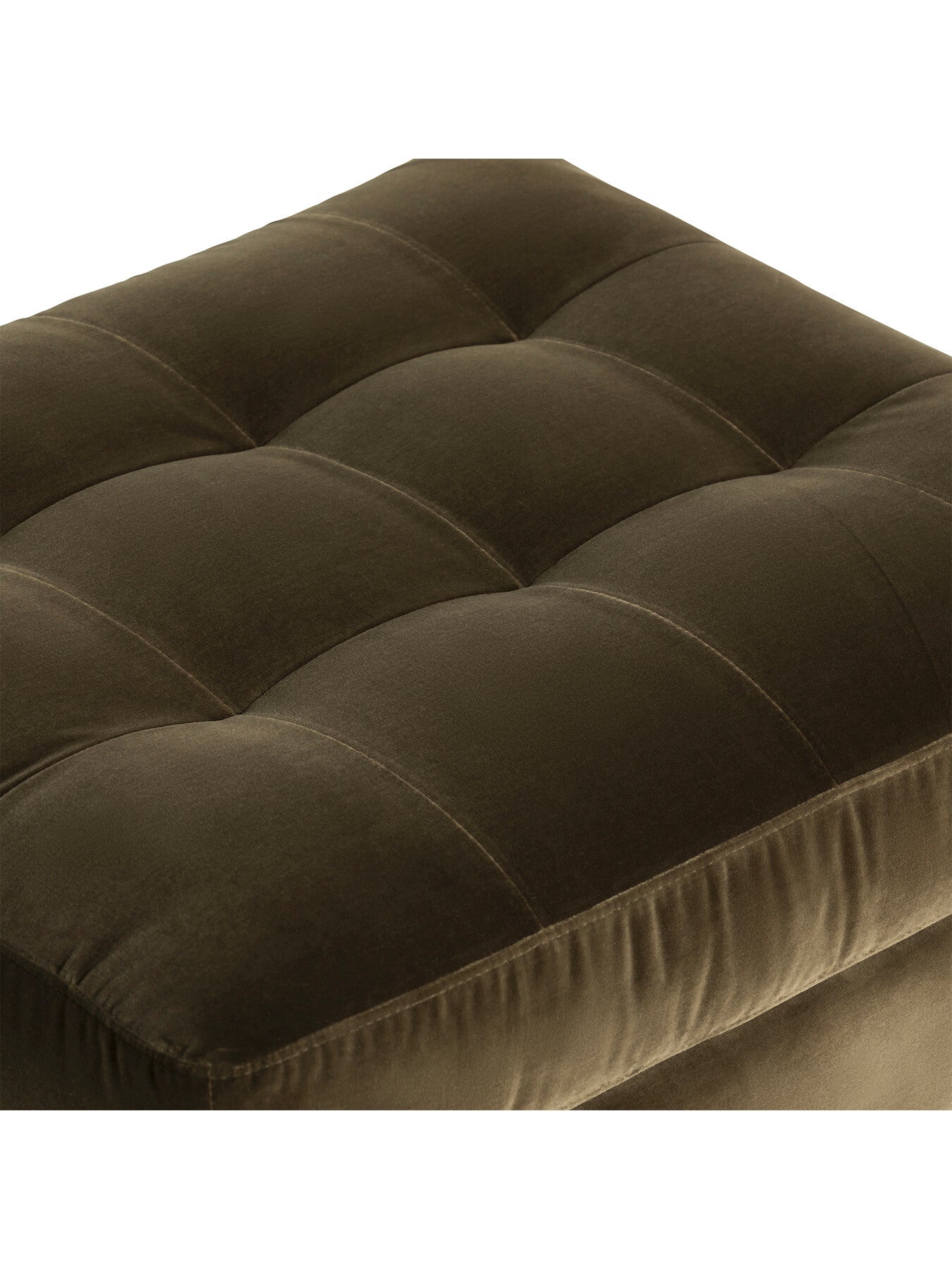 Hemingway Velvet Footstool