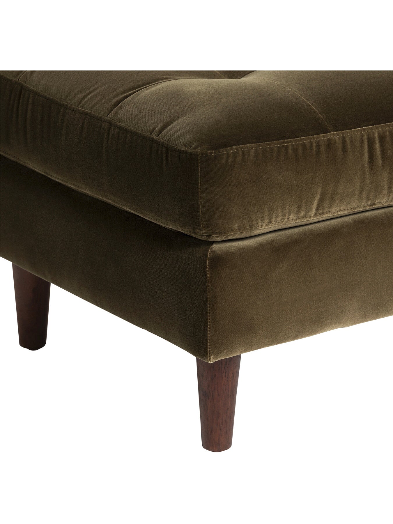 Hemingway Velvet Footstool