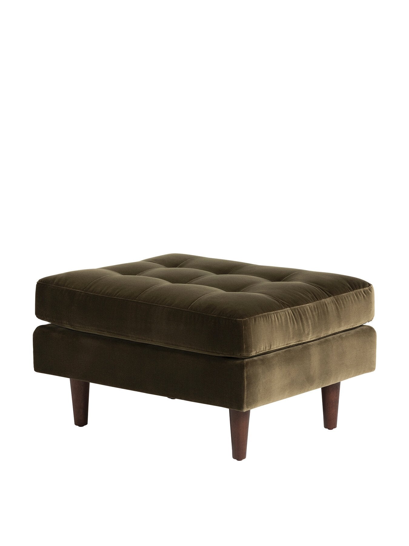 Hemingway Velvet Footstool