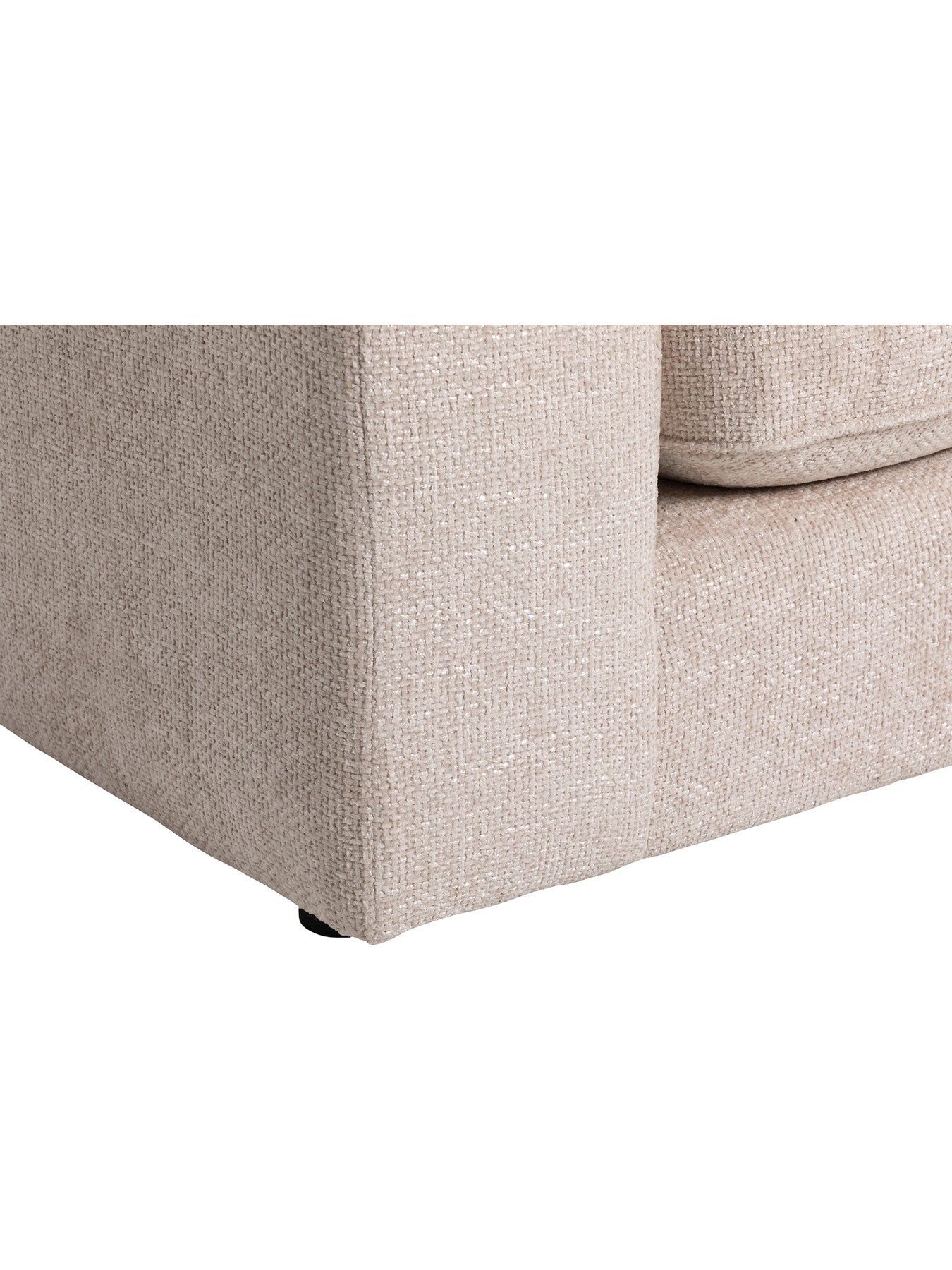Harrington Plush Velvet Large Right Hand Corner Sofa