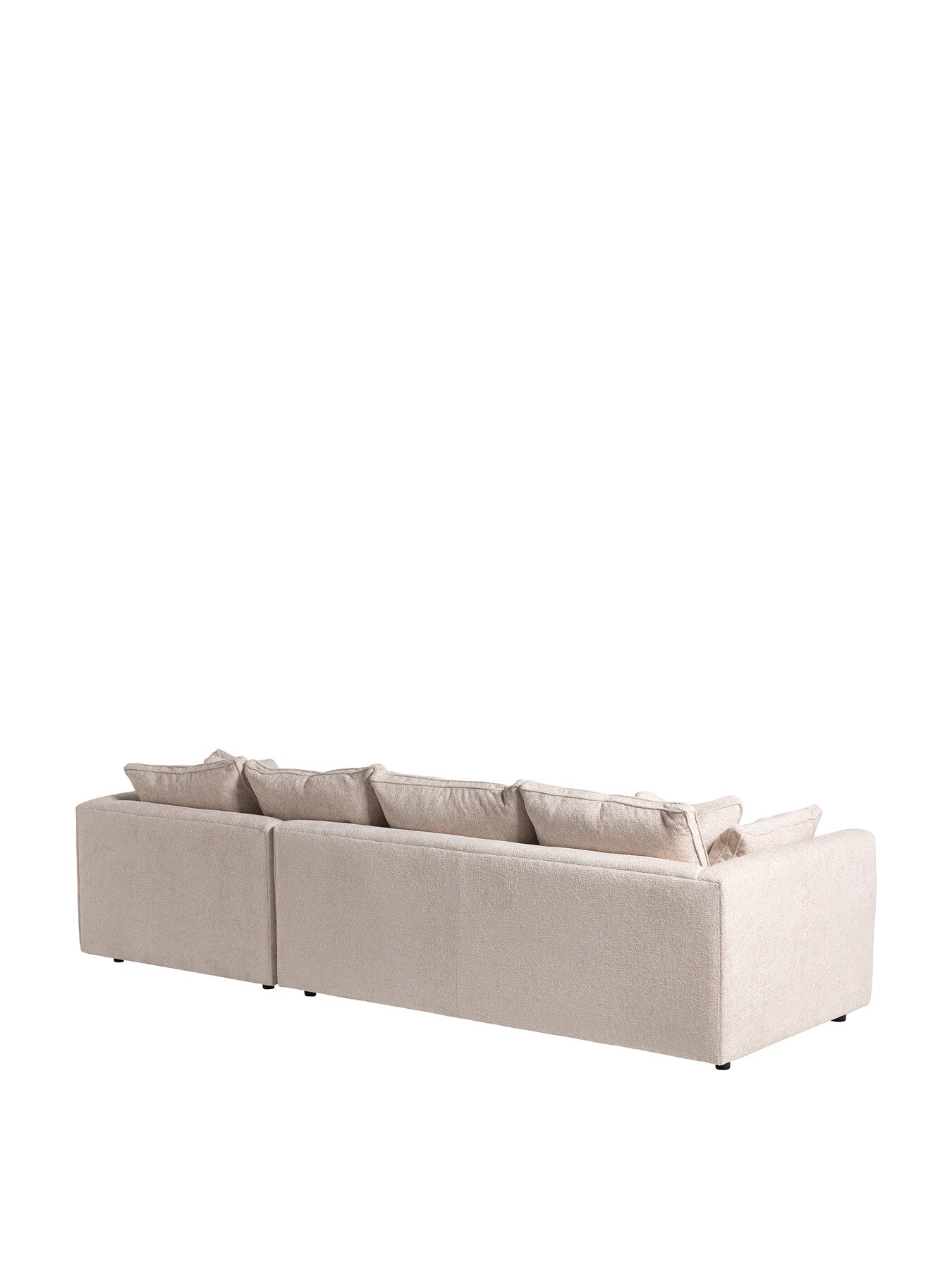Harrington Plush Velvet Large Right Hand Corner Sofa