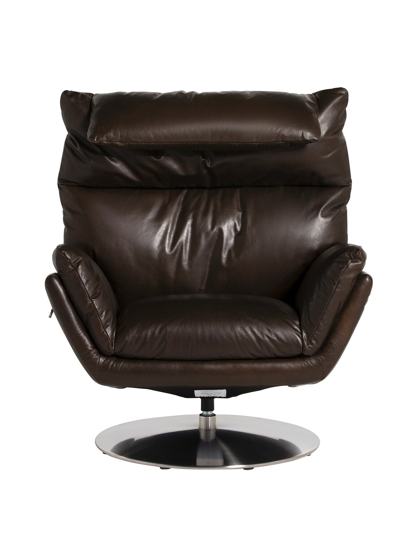 Jessup Dark Leather Recliner Chair