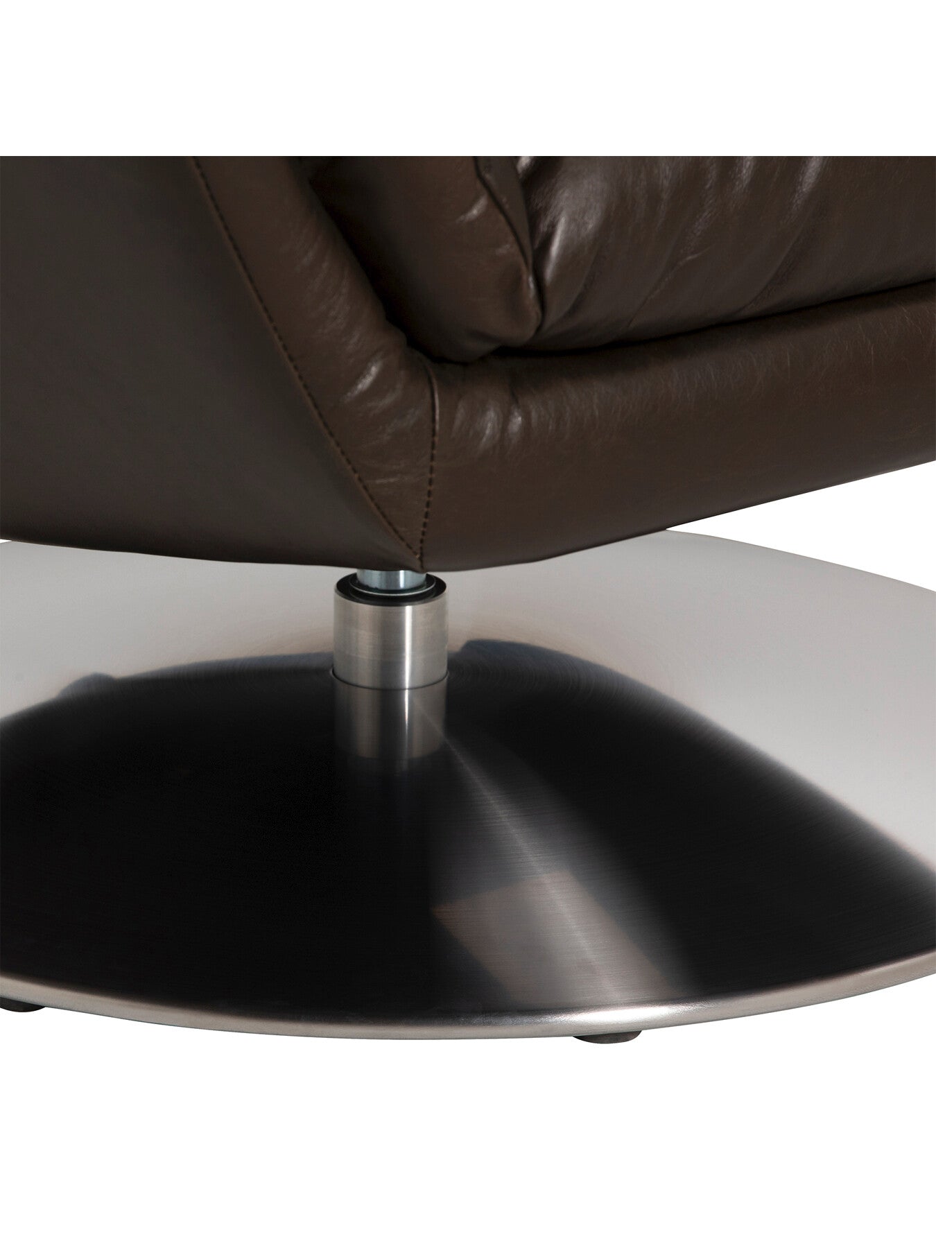 Jessup Dark Leather Recliner Chair