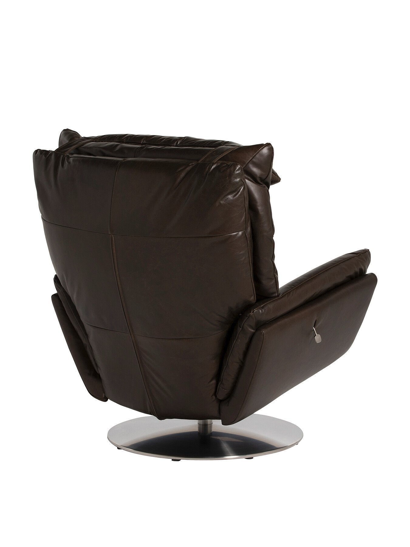 Jessup Dark Leather Recliner Chair