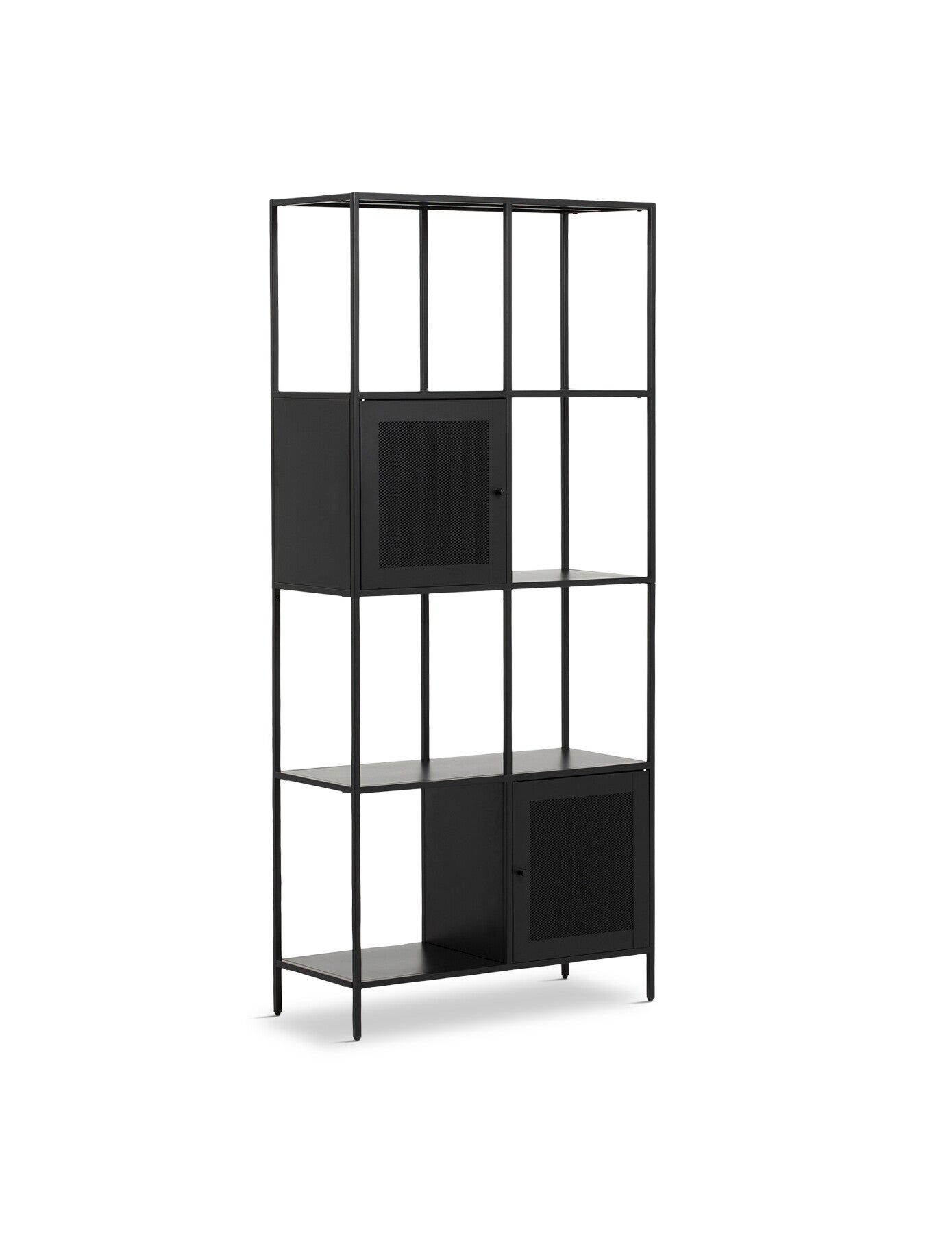 Kanna Metal Bookcase 2 Door 180cm
