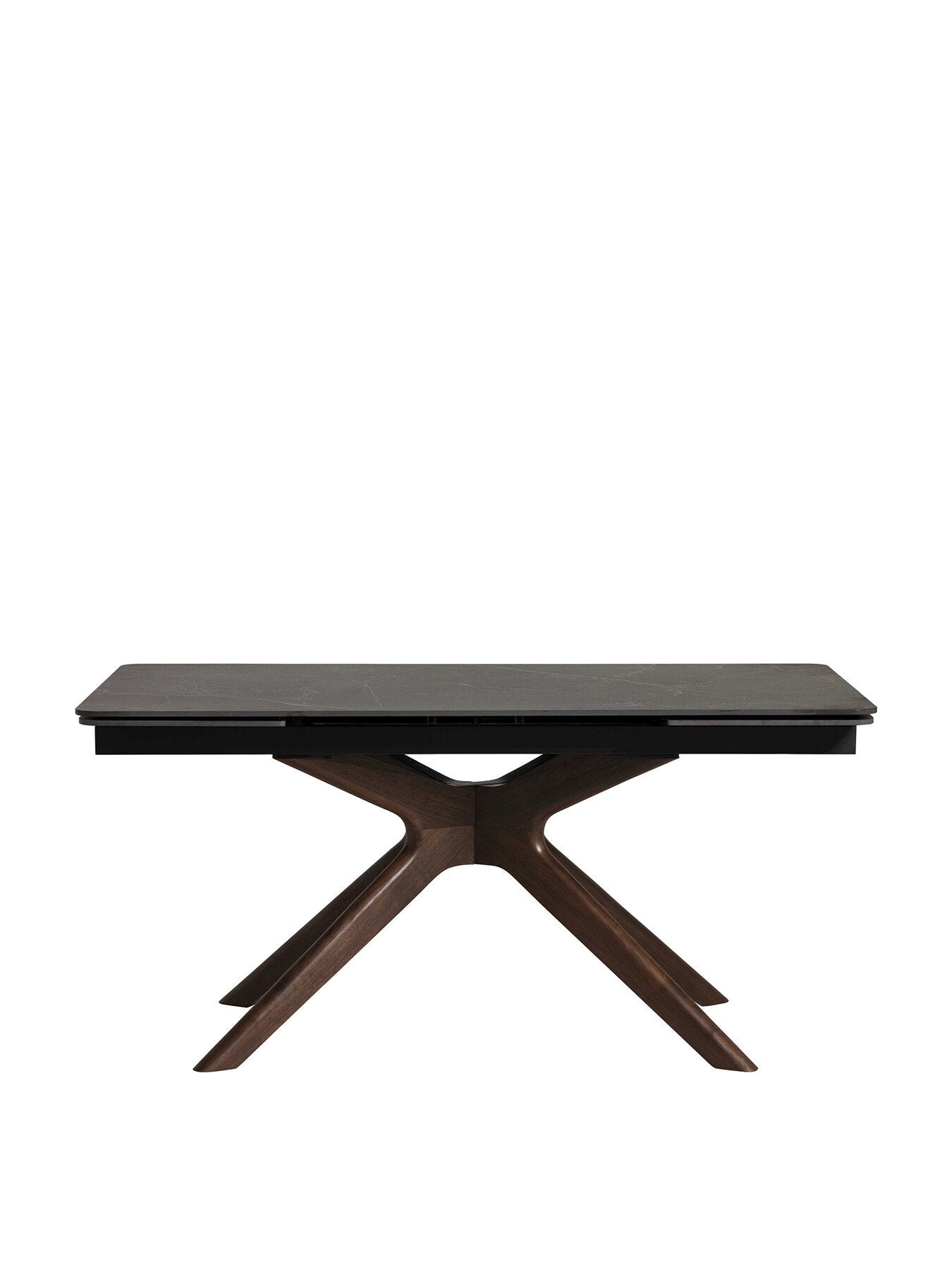 Khuno Ceramic Extending 160cm Dining Table, Seat
