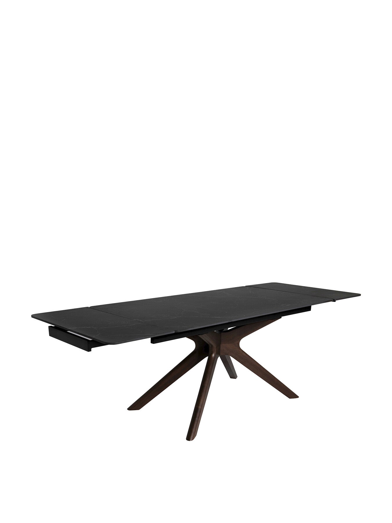 Khuno Ceramic Extending 160cm Dining Table, Seat