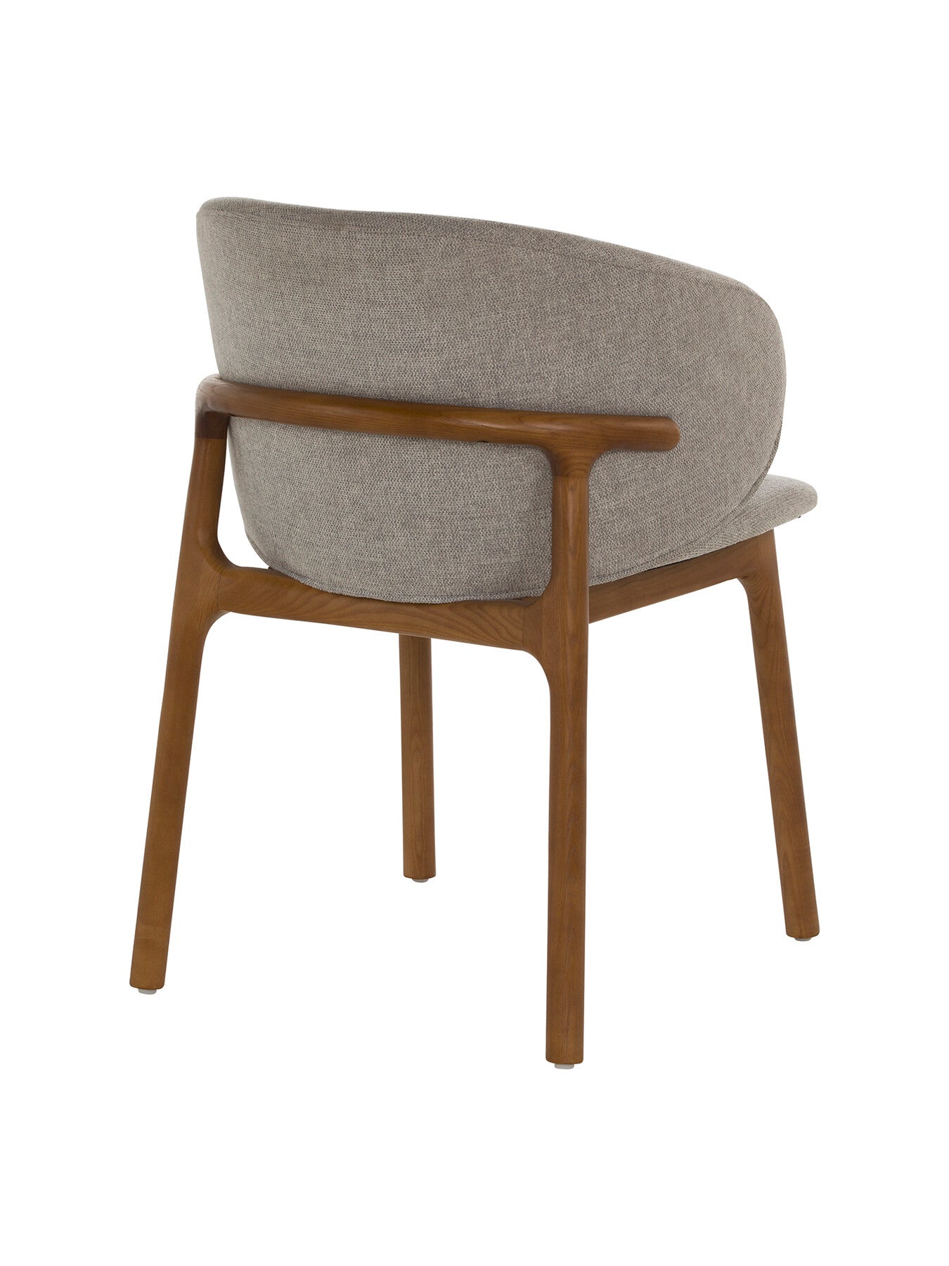 Ren Fabric Curved Dining Chair