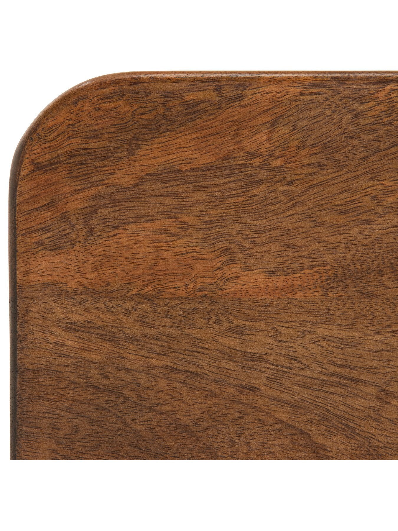 Mara Mango Wood 2 Drawer Bedside With Open Shelf Unit