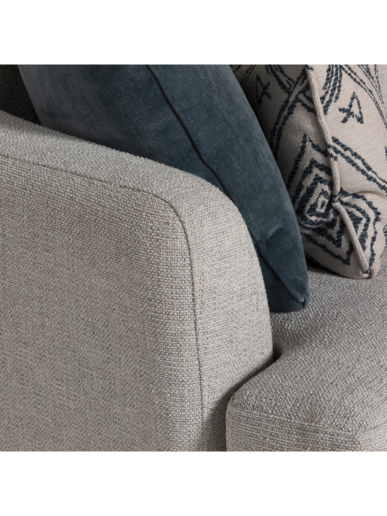 Embrey Fabric 5 Seater Corner Sofa, Right Hand