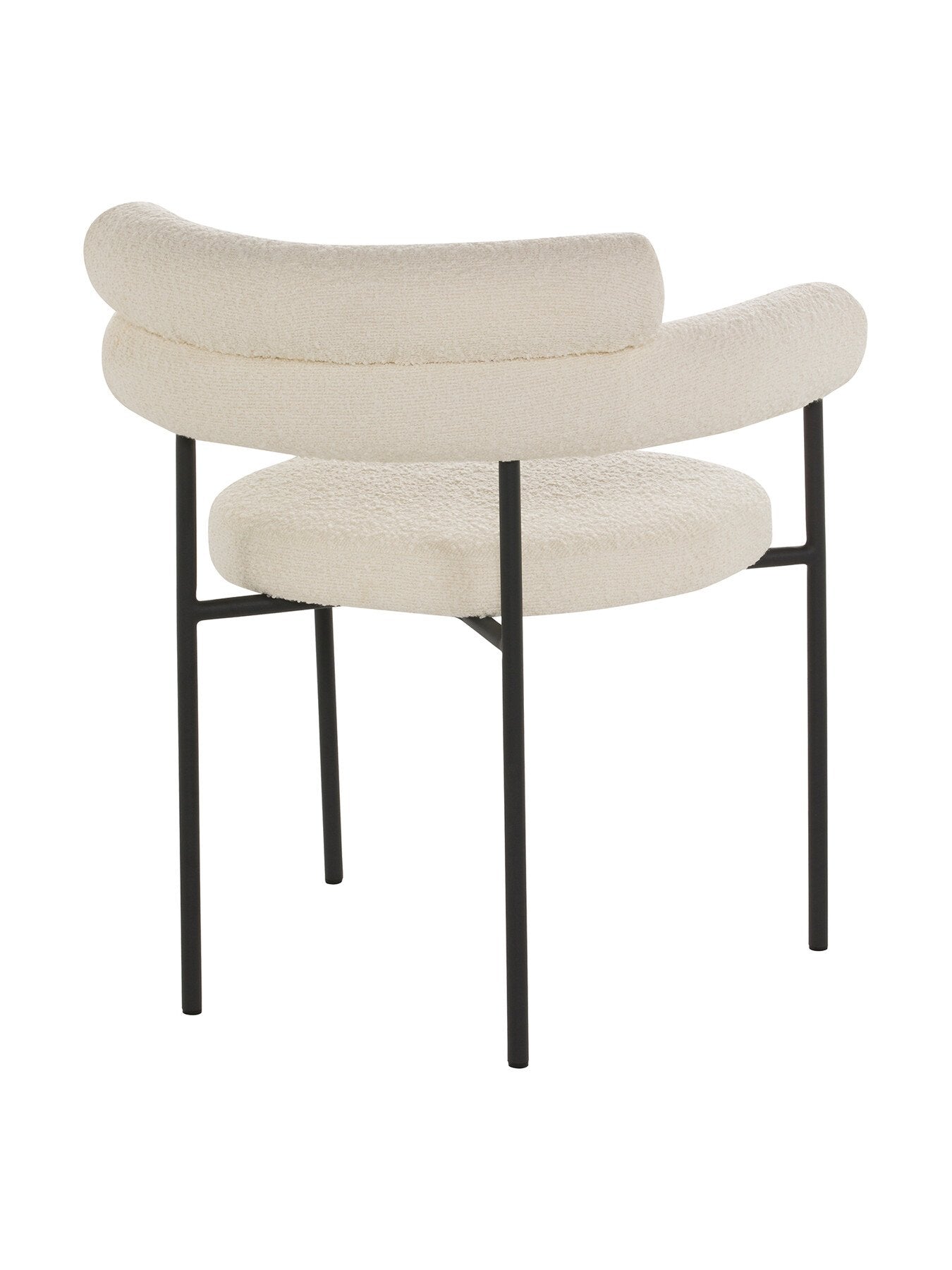 Moriko Boucle Dining Armchair