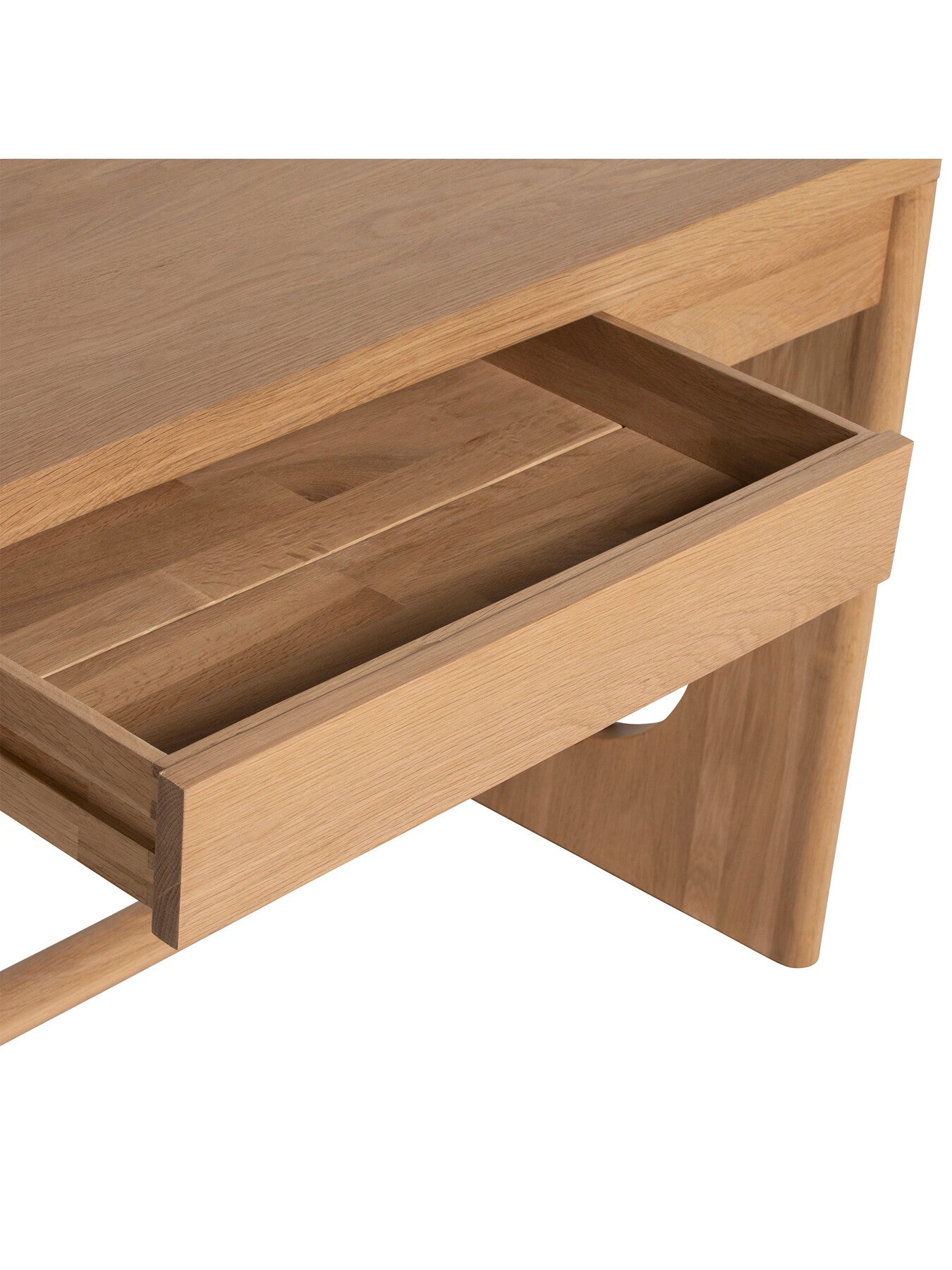 Olav Neutral Wood 140Cm Computer Desk