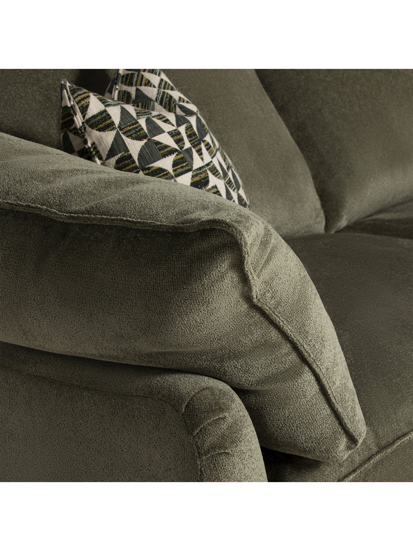 Orion Fabric 4 Seater Grand Sofa