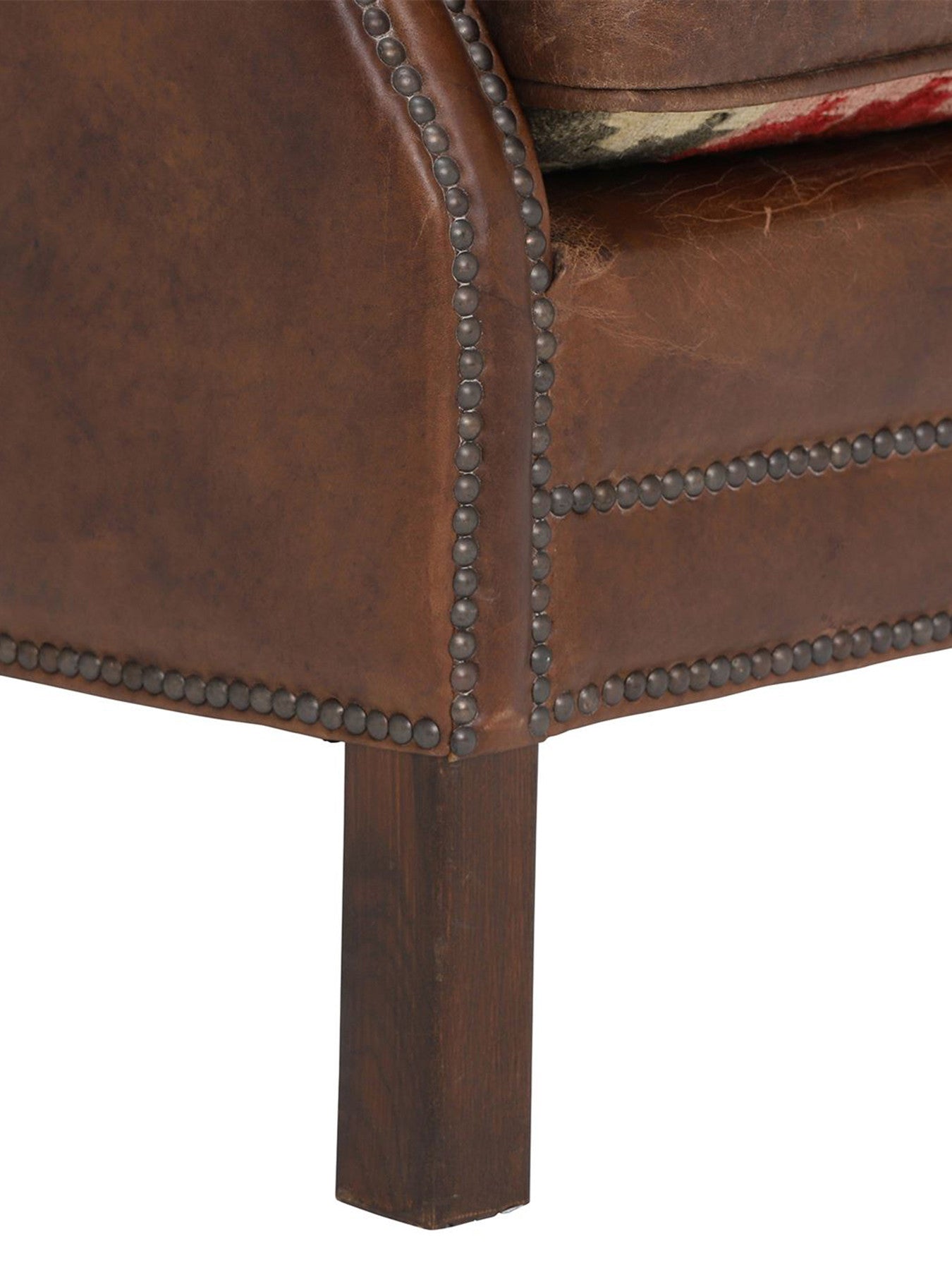 Cavendish Leather Armchair, Vintage Cigar