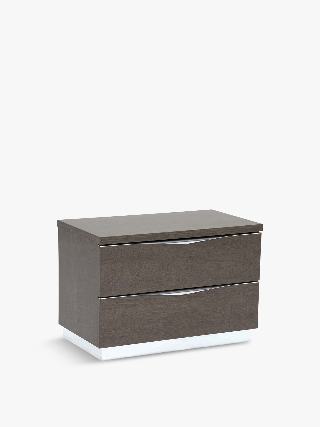 Lutyen Large Bedside Table, and Taupe