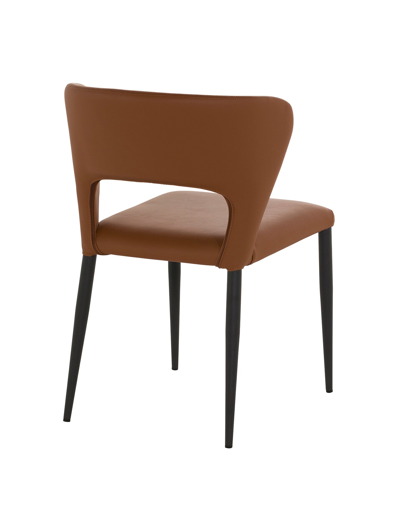 Rin Faux Leather Open Back Dining Chair