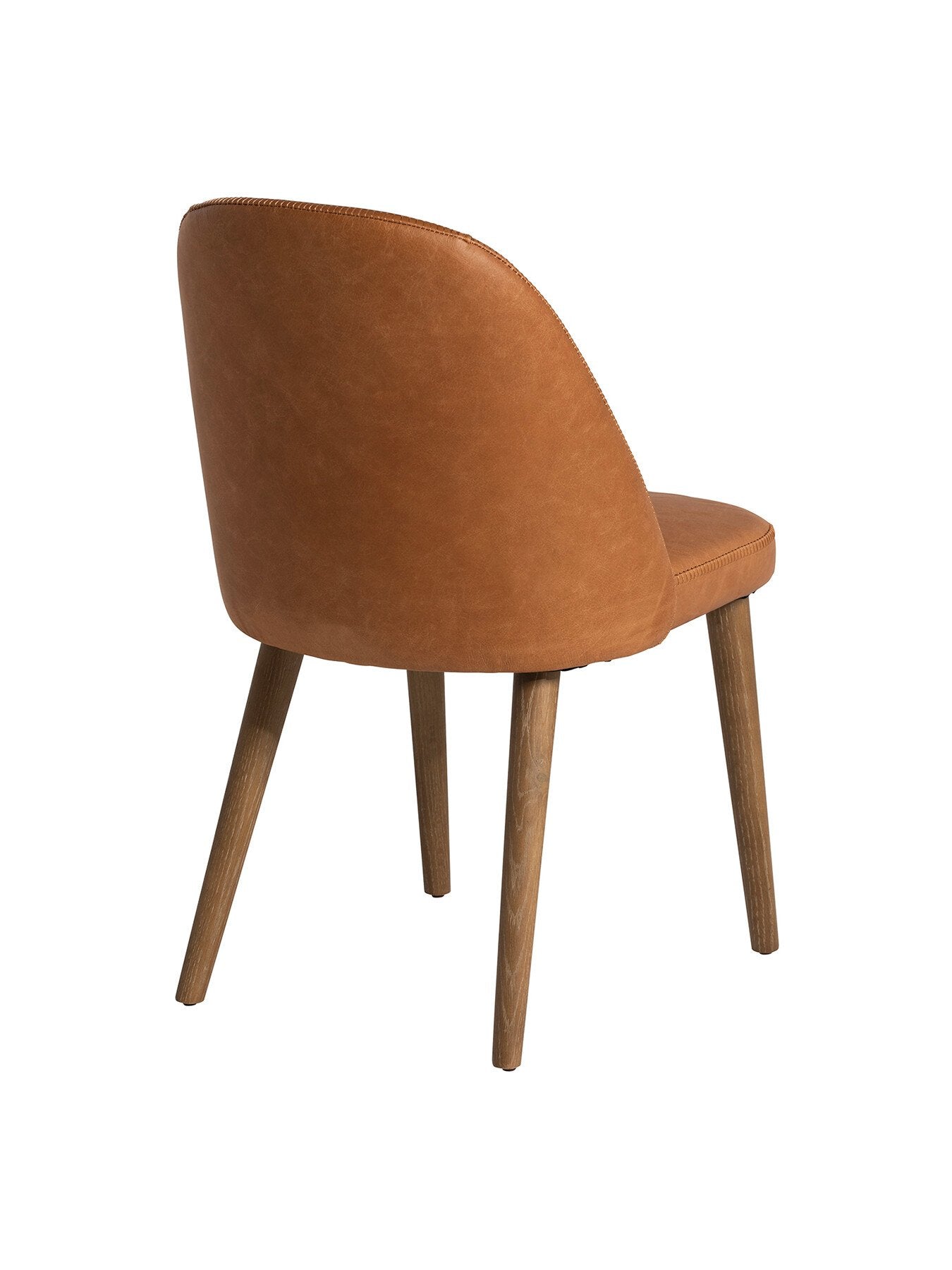 Rogan Tan Leather Dining Chair