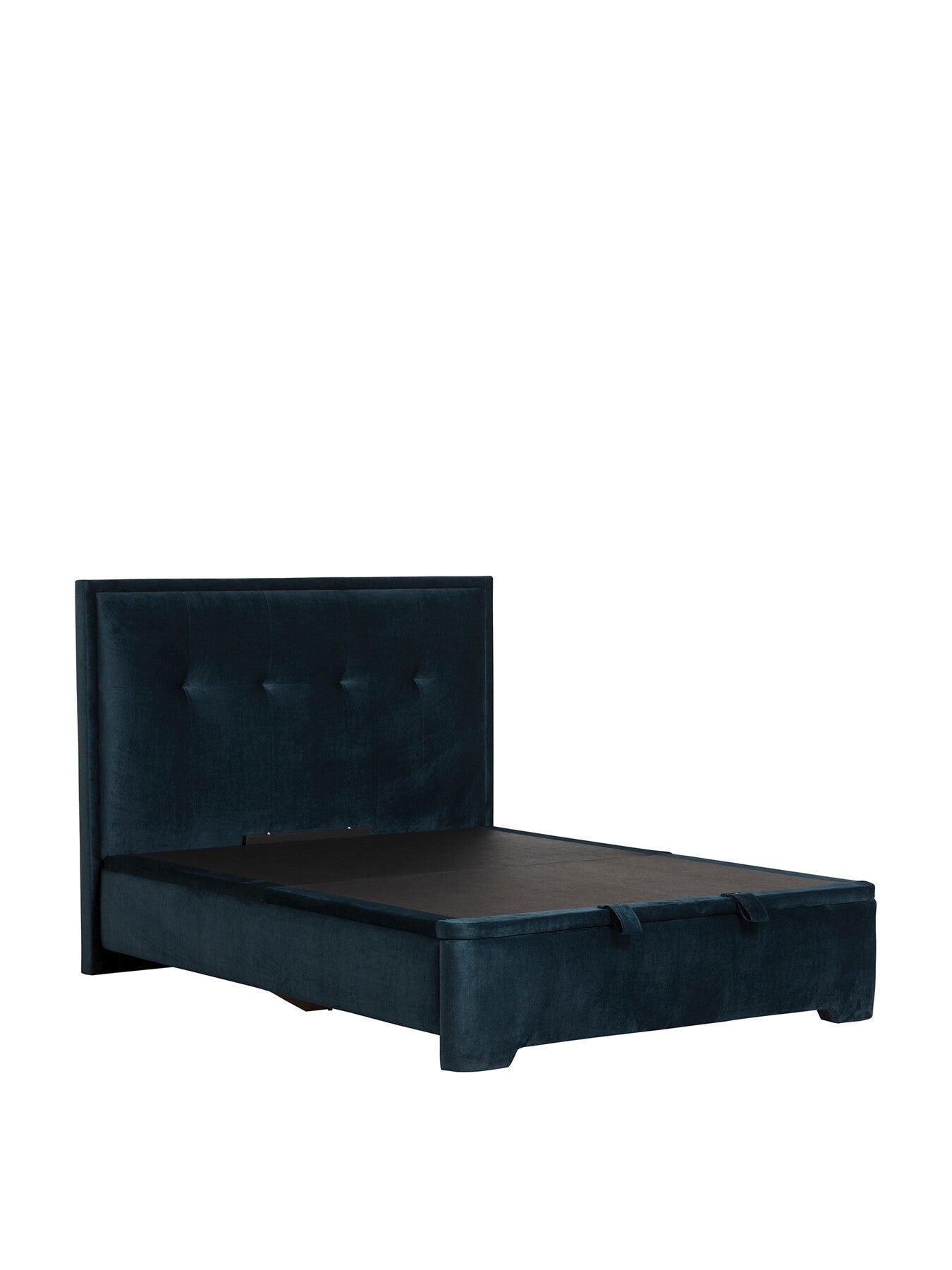 Ripley Fabric Double Ottoman Bed Frame
