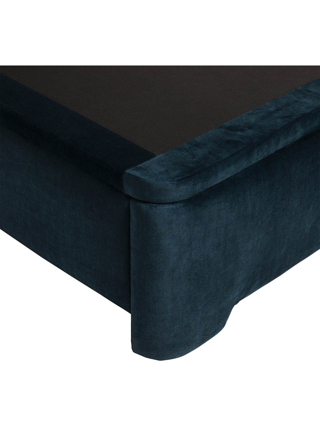 Ripley Fabric Double Ottoman Bed Frame
