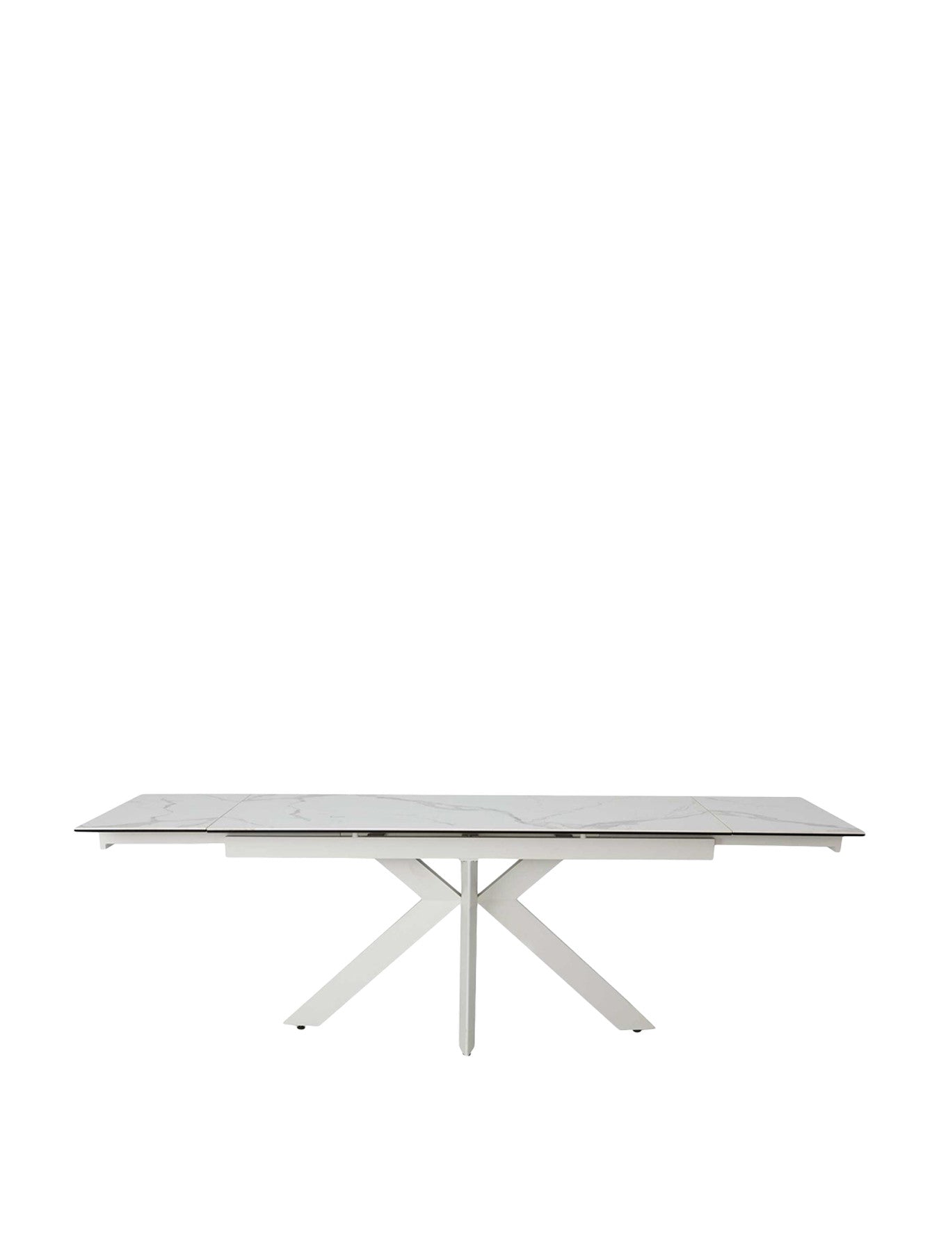 Salerno Extending Dining Table, Matte Staturio