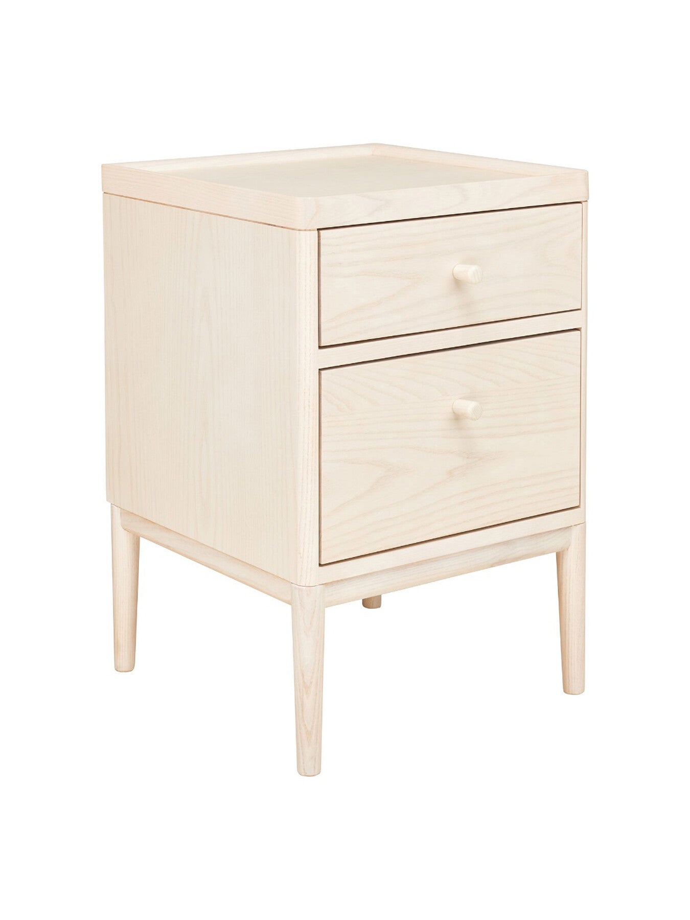 Ercol Salina Two Drawer Bedside Cabinet