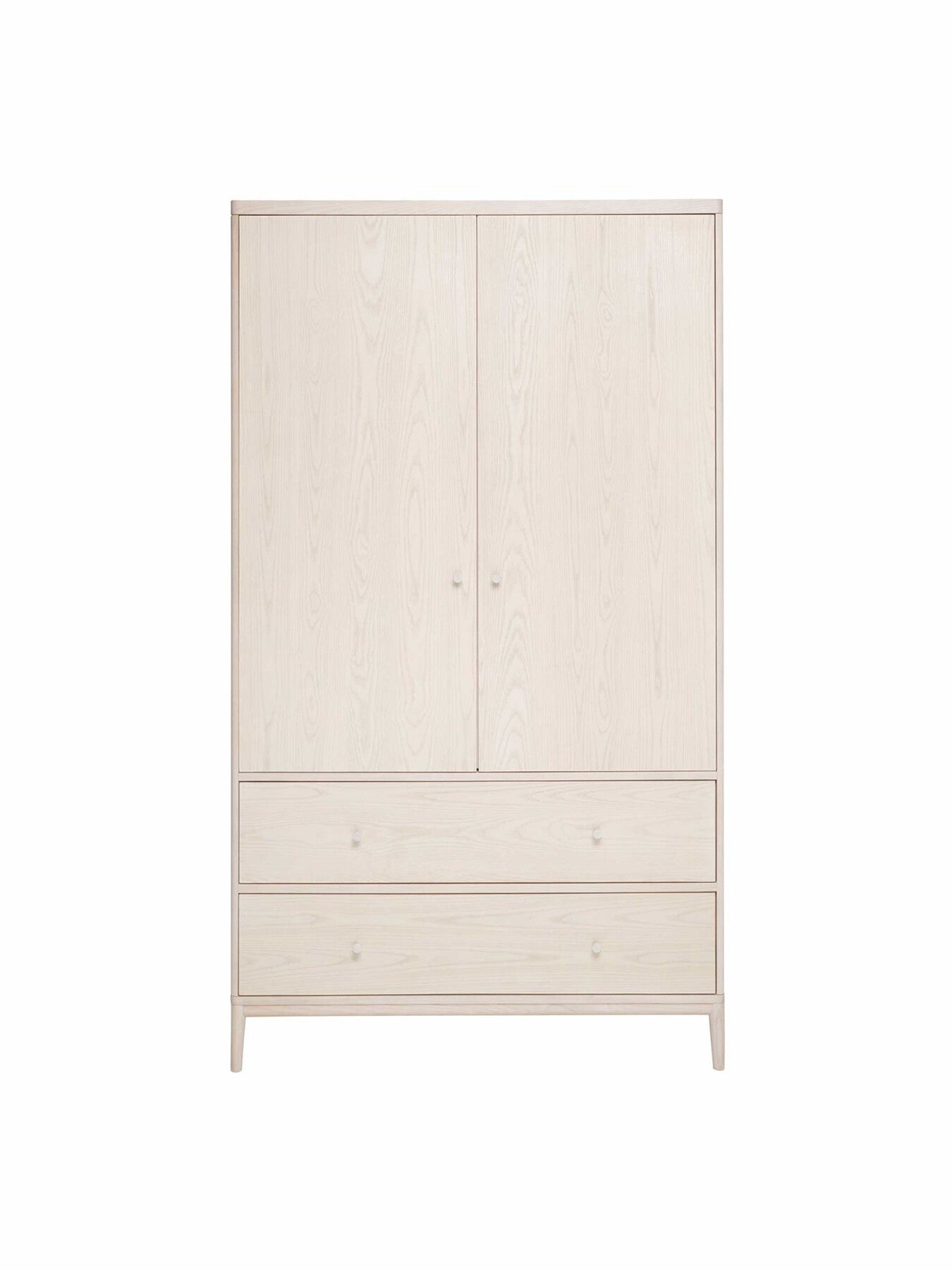 Salina 110cm 2 Door 2 Drawer Wardrobe