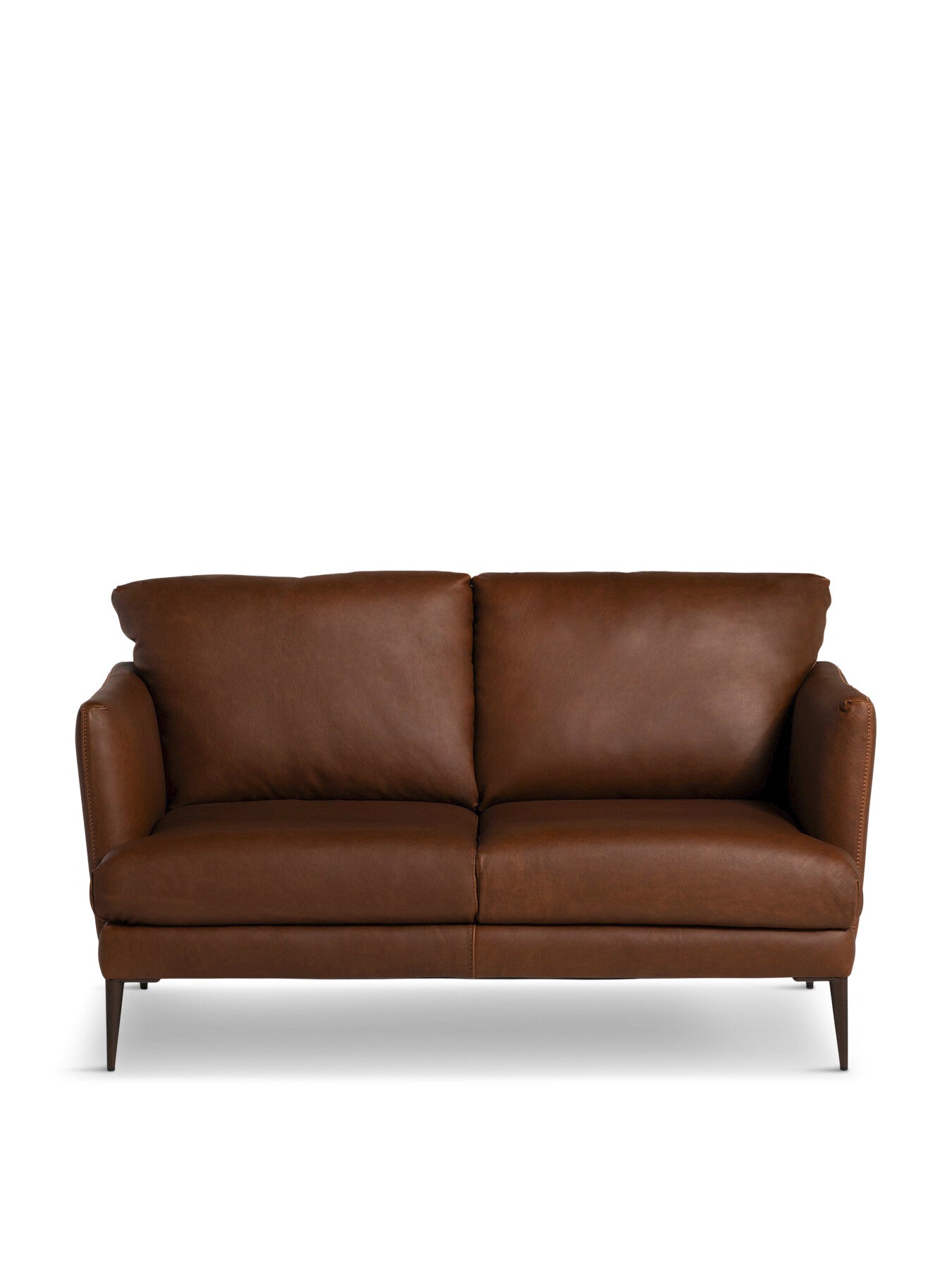 Acacia Leather Loveseat 2 Seater Sofa