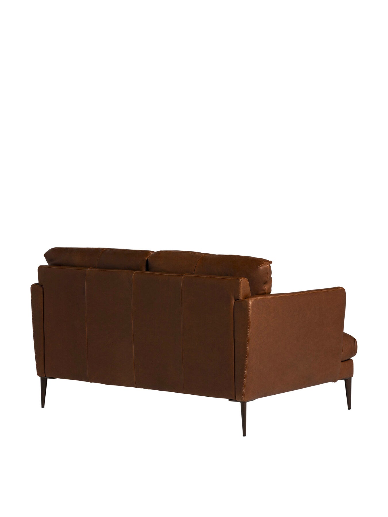 Acacia Leather Loveseat 2 Seater Sofa