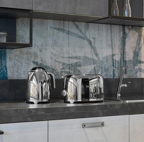 SMEG KLF03 Kettle and TSF01 Toaster Chrome Bundle