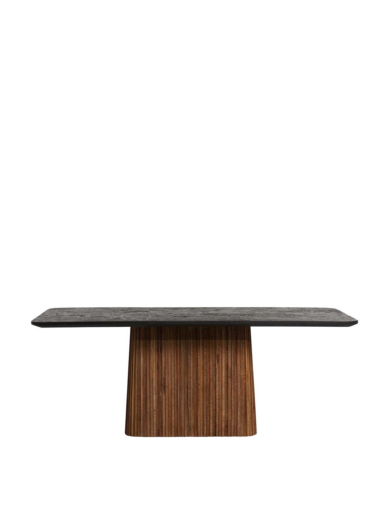 Trinidad Reclaimed Teak Wood Pedestal Dining Table