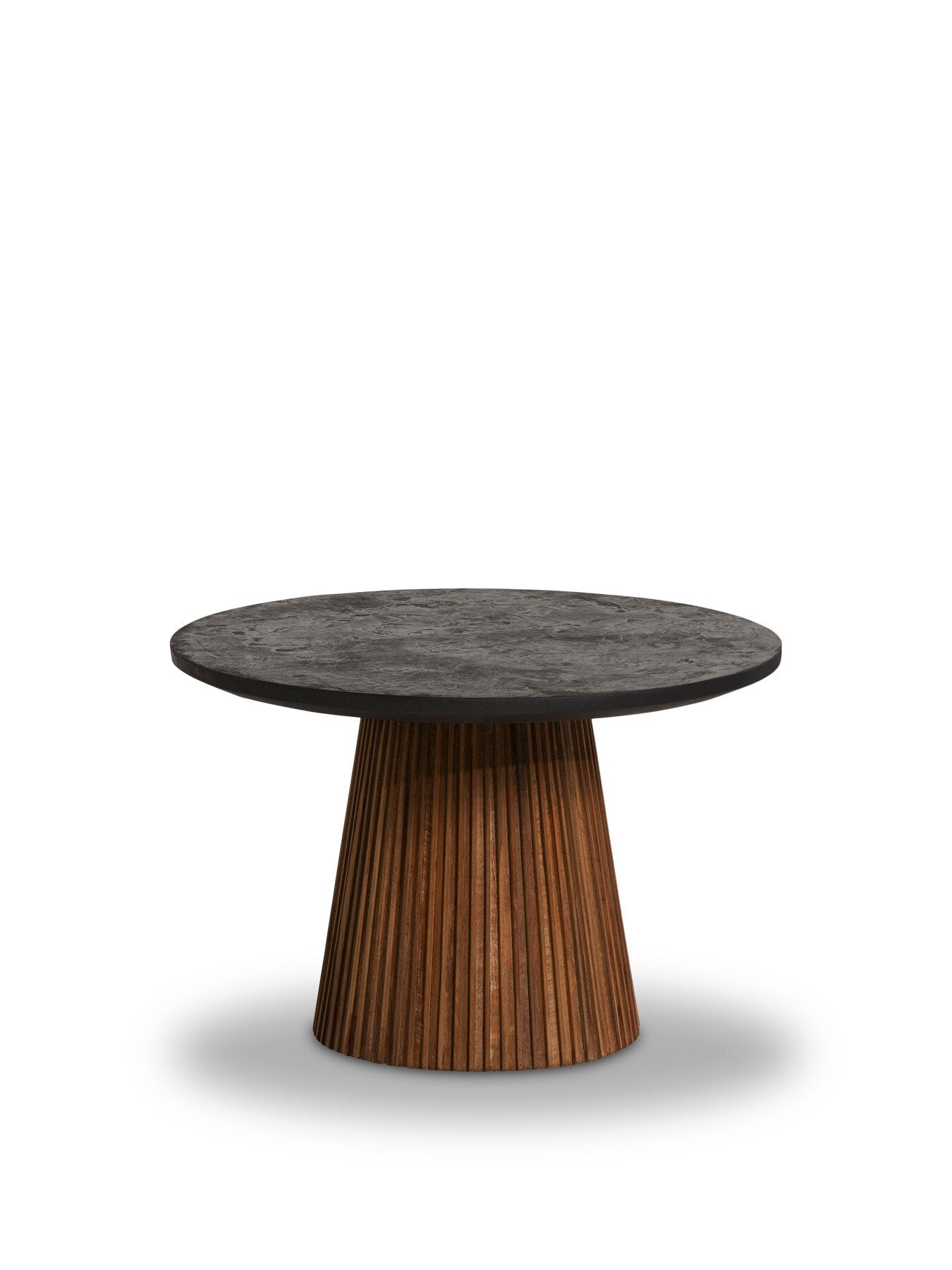 Trinidad Reclaimed Teak Wood Medium Round Coffee Table
