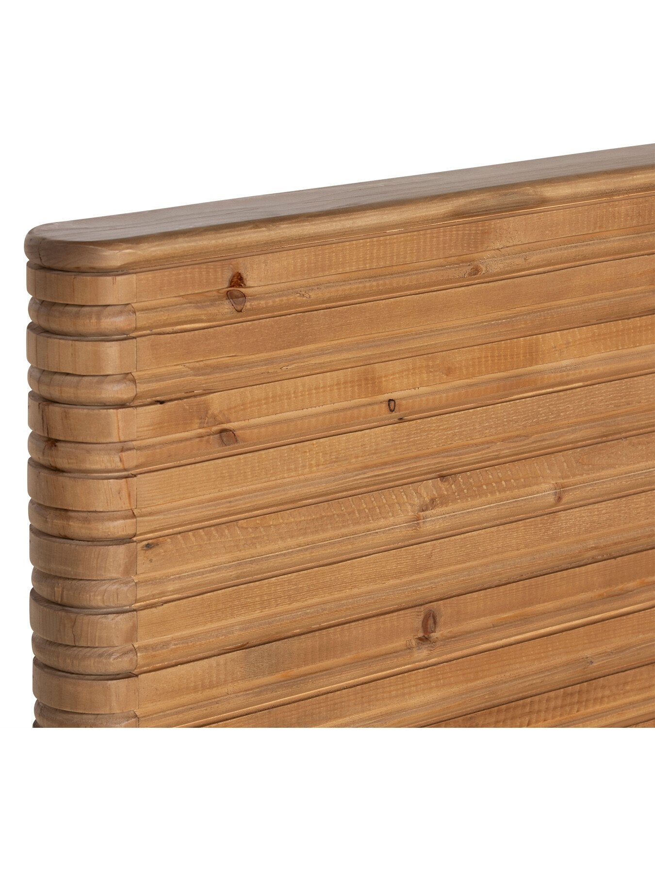 Brown Tamia Reclaimed Wood King Bed Frame