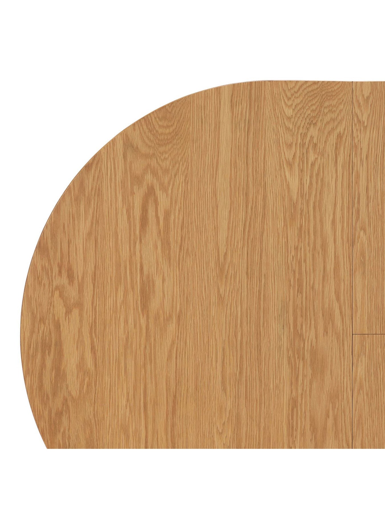 Neutral Teramo Oak Wood Small Extending Dining Table